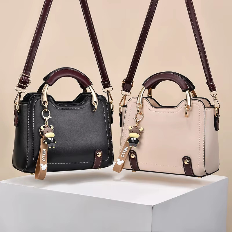 New Handheld Small Square Bag Fashionable Girl One Shoulder Small Bag Women’S Cr