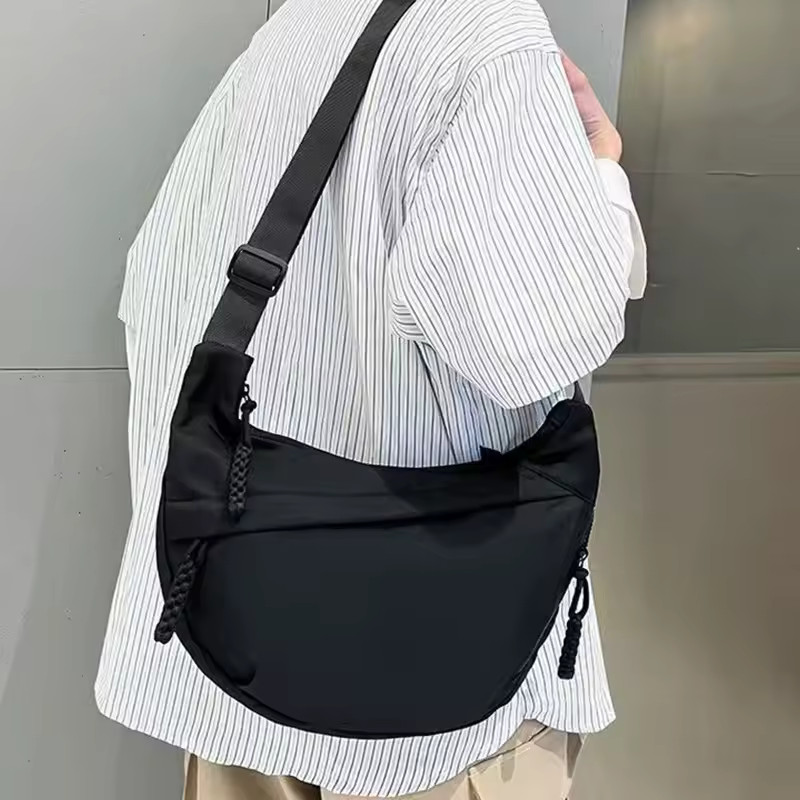 Women Nylon Shoulder Bag Large Capacity Crossbody Casual Travel Tote Multi Pocke