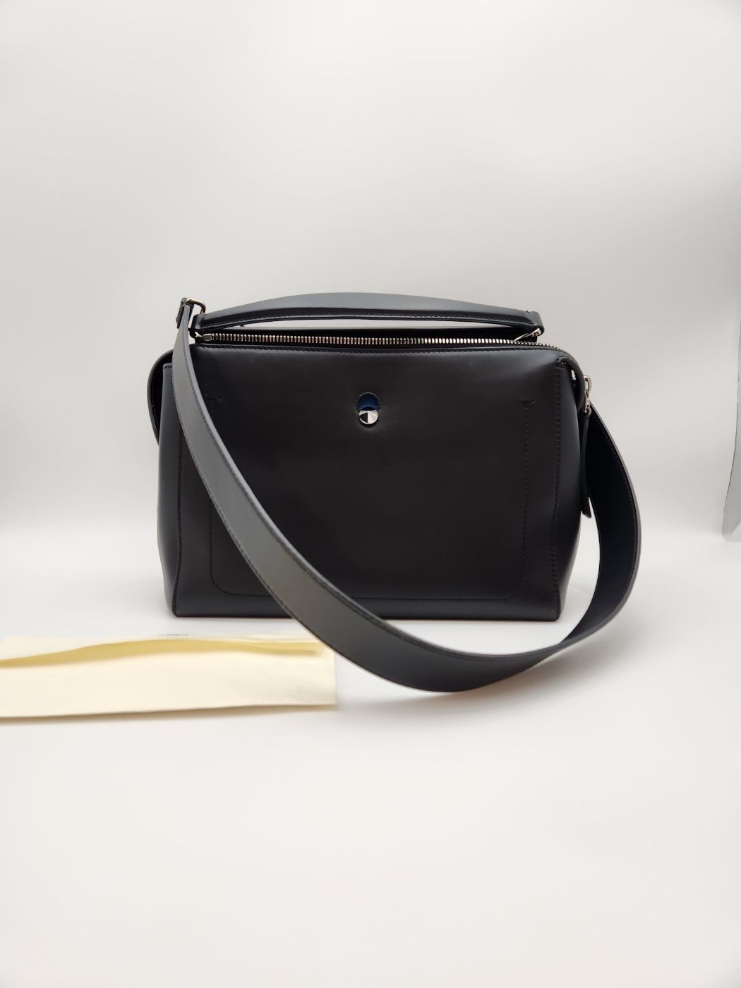 Fendi Dot Com Bag Black Medium BN293 128267777 [P]