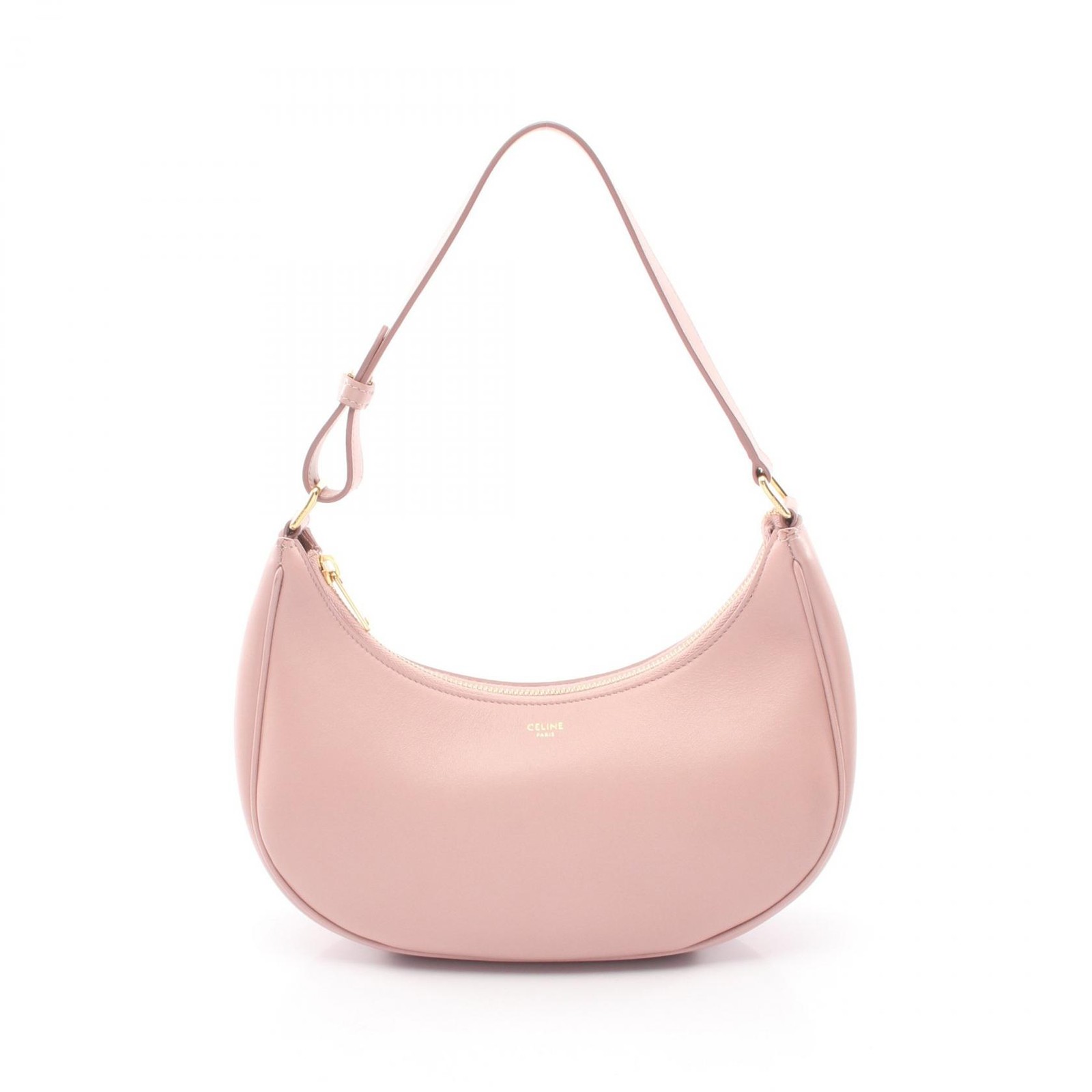 CELINE AVA Medium Handbag 193953DGQ leather Pink Used Women