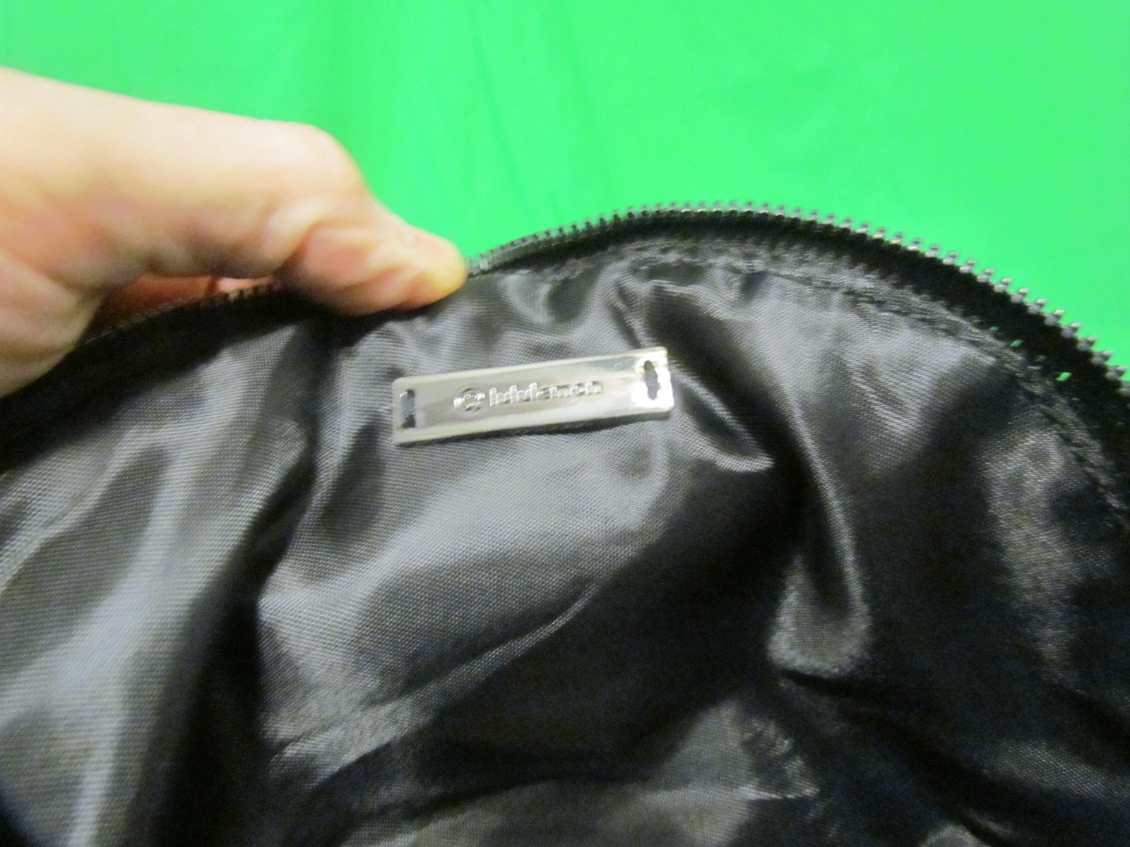 Lululemon All Night Festival Bag Handbag Crossbody Black Satin Nylon Excellent
