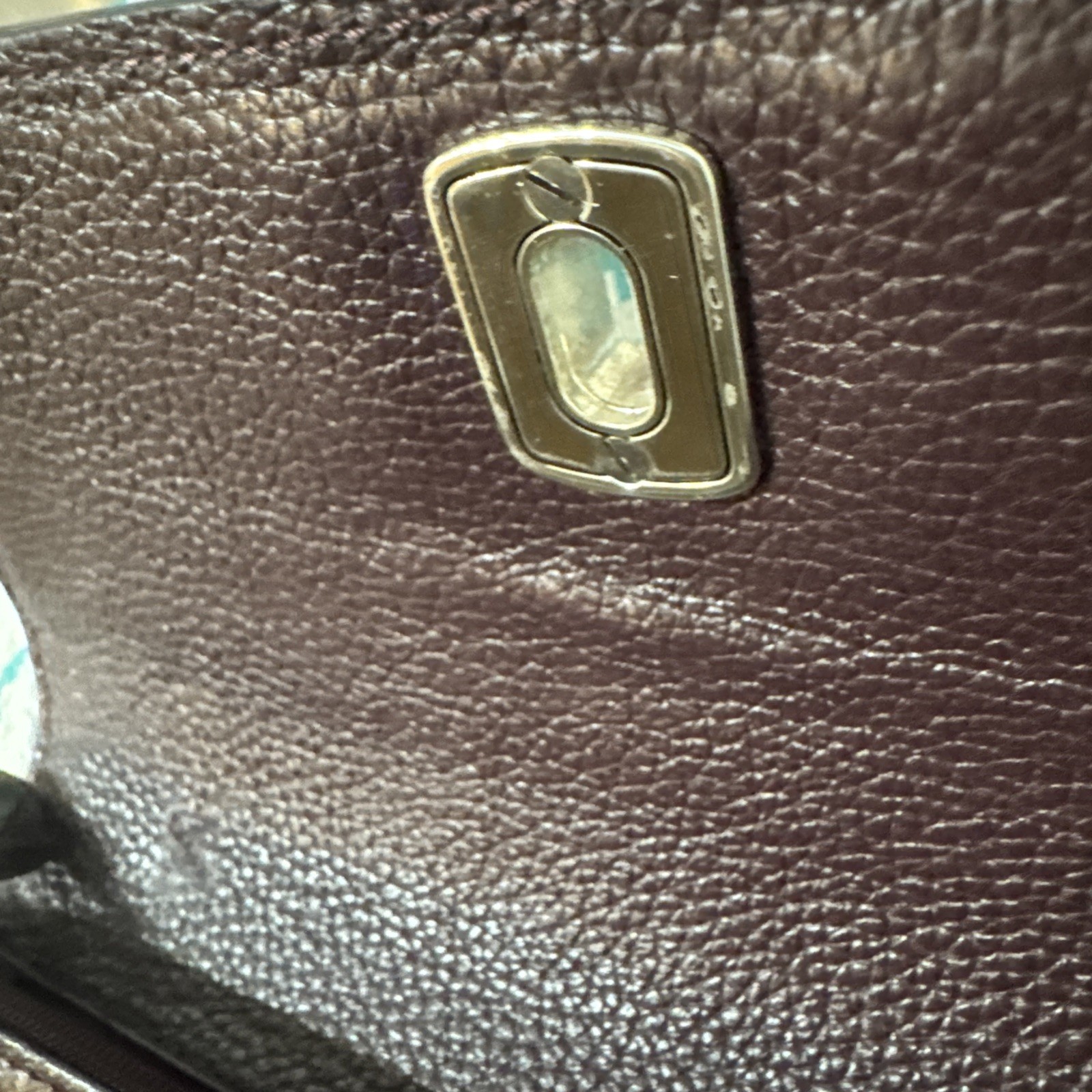 with tags Brighton Carlotta Long Wallet Slim Purse Deep Purple Choco G2U