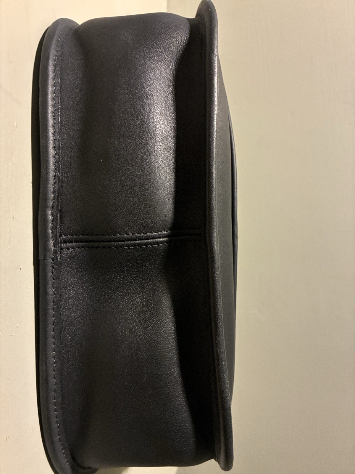 Vintage Coach Medium Black Crossbody Bag, Adjustable Strap