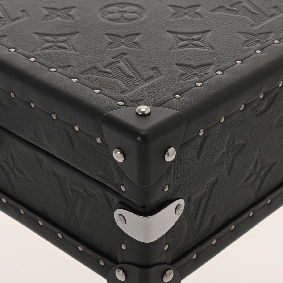 LOUIS VUITTON Clutch box M12876 Monogram shadow Noir Women Shoulder Bag