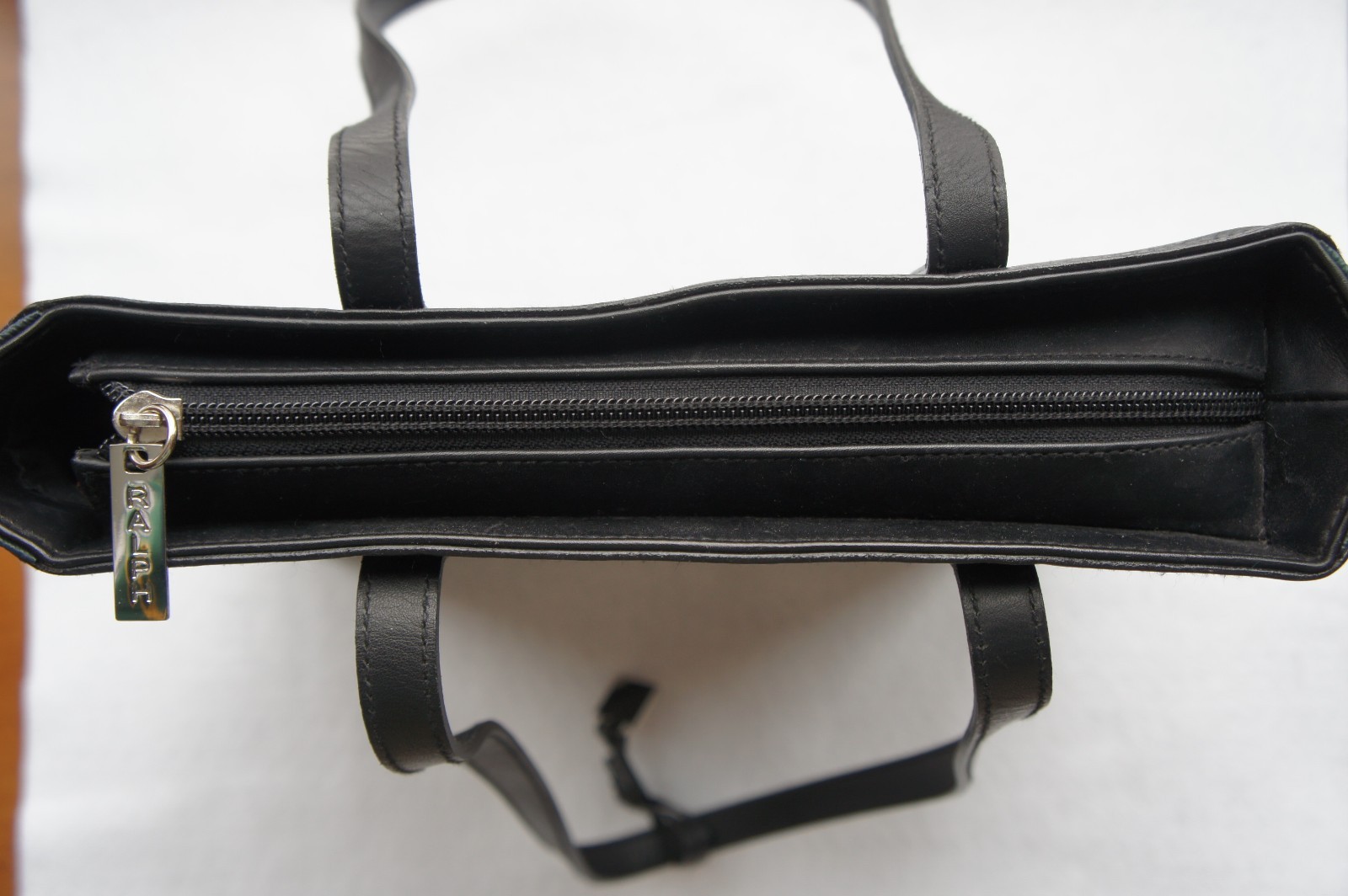 Ralph Lauren Handbag (11 inch x 11 inch) Black