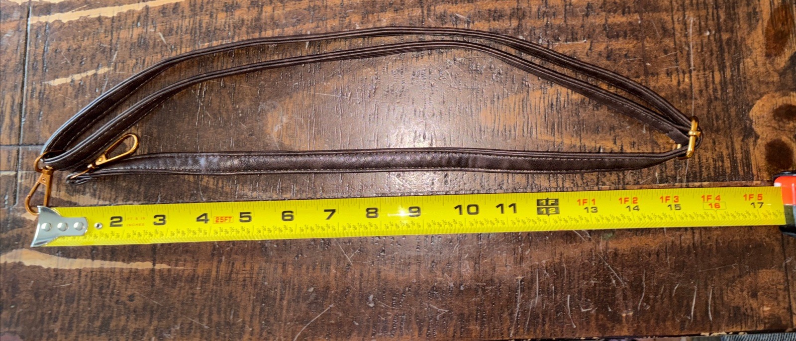 Luradsa Brown Genuine Leather 10”w x 7.5”h-Very Soft & In Great Condition!