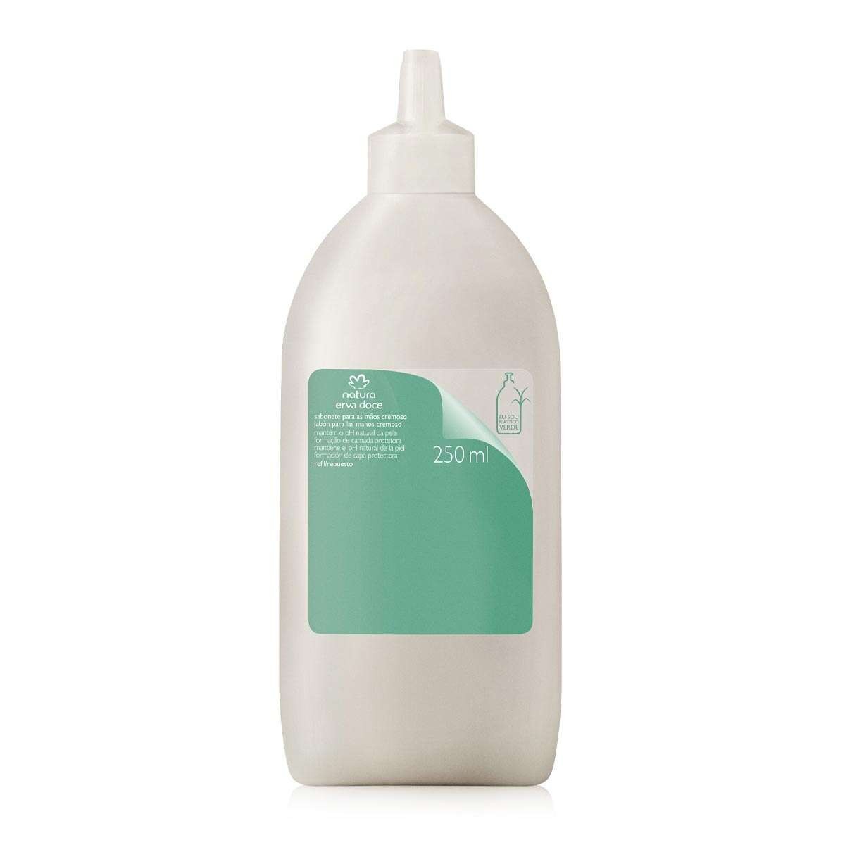 Natura – Erva Doce – Refil Sabonete Liquido Cremoso para as Maos 250Ml -8.45FlOz