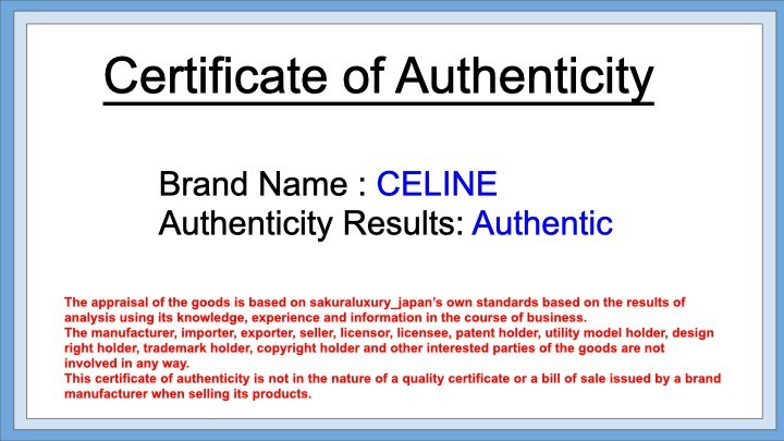 Celine Tote bag PVC Leather Macadam Hand bag Authentic