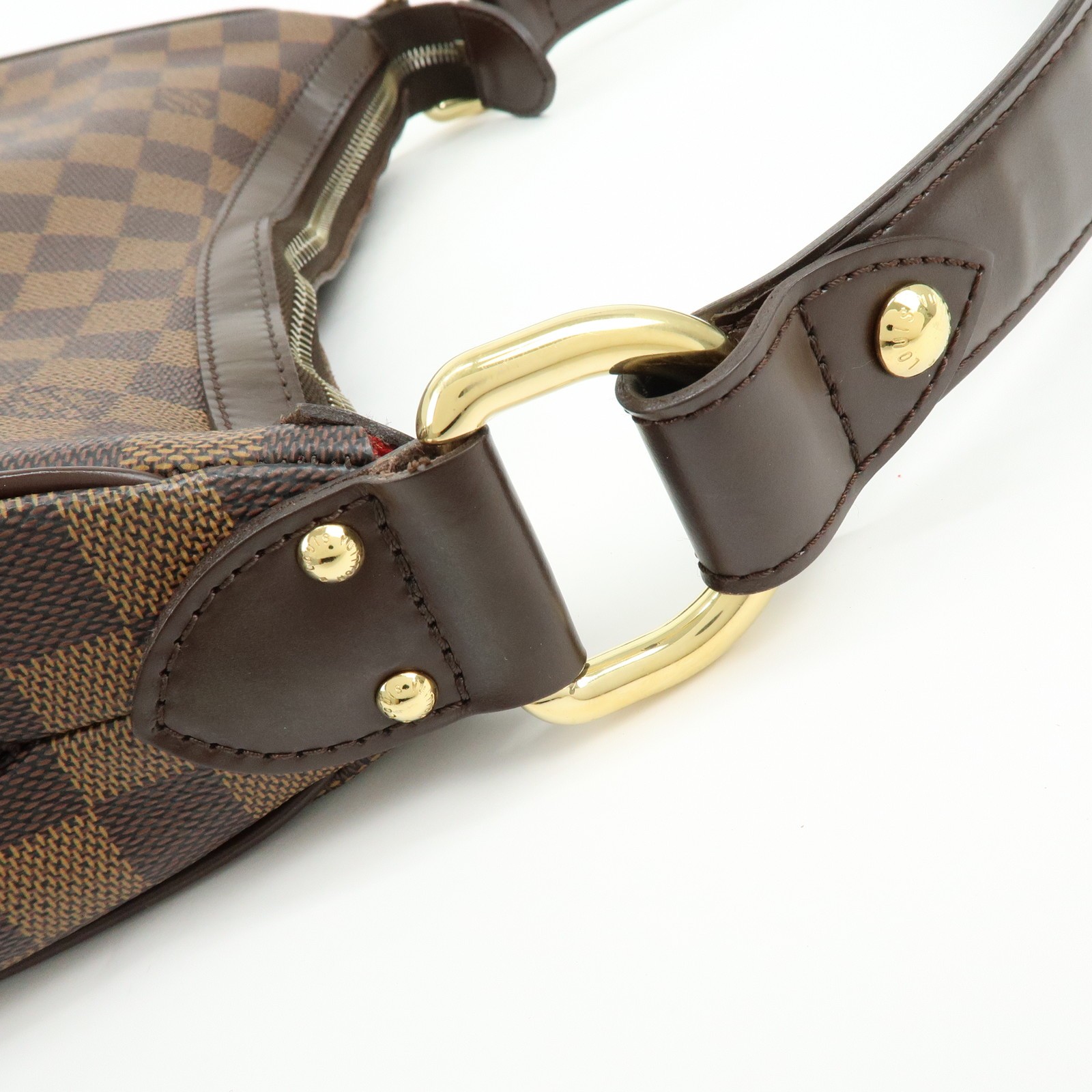Louis Vuitton Damier Highbury Canvas Shoulder Bag Brown N51200 Auth Used F/S