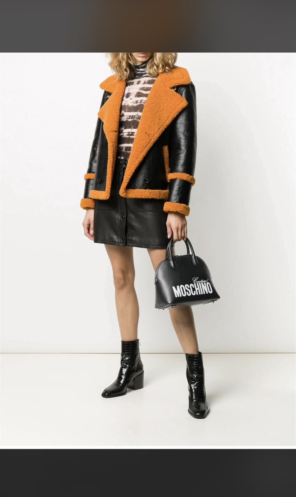 Moschino Couture Leather Bag