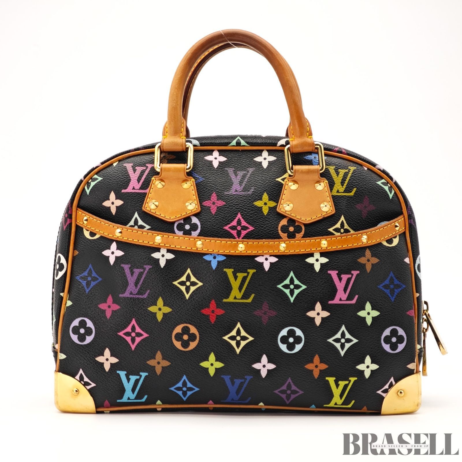 Louis Vuitton Monogram Multicolore Noir Trouville M92662【ImportFeeFREE】