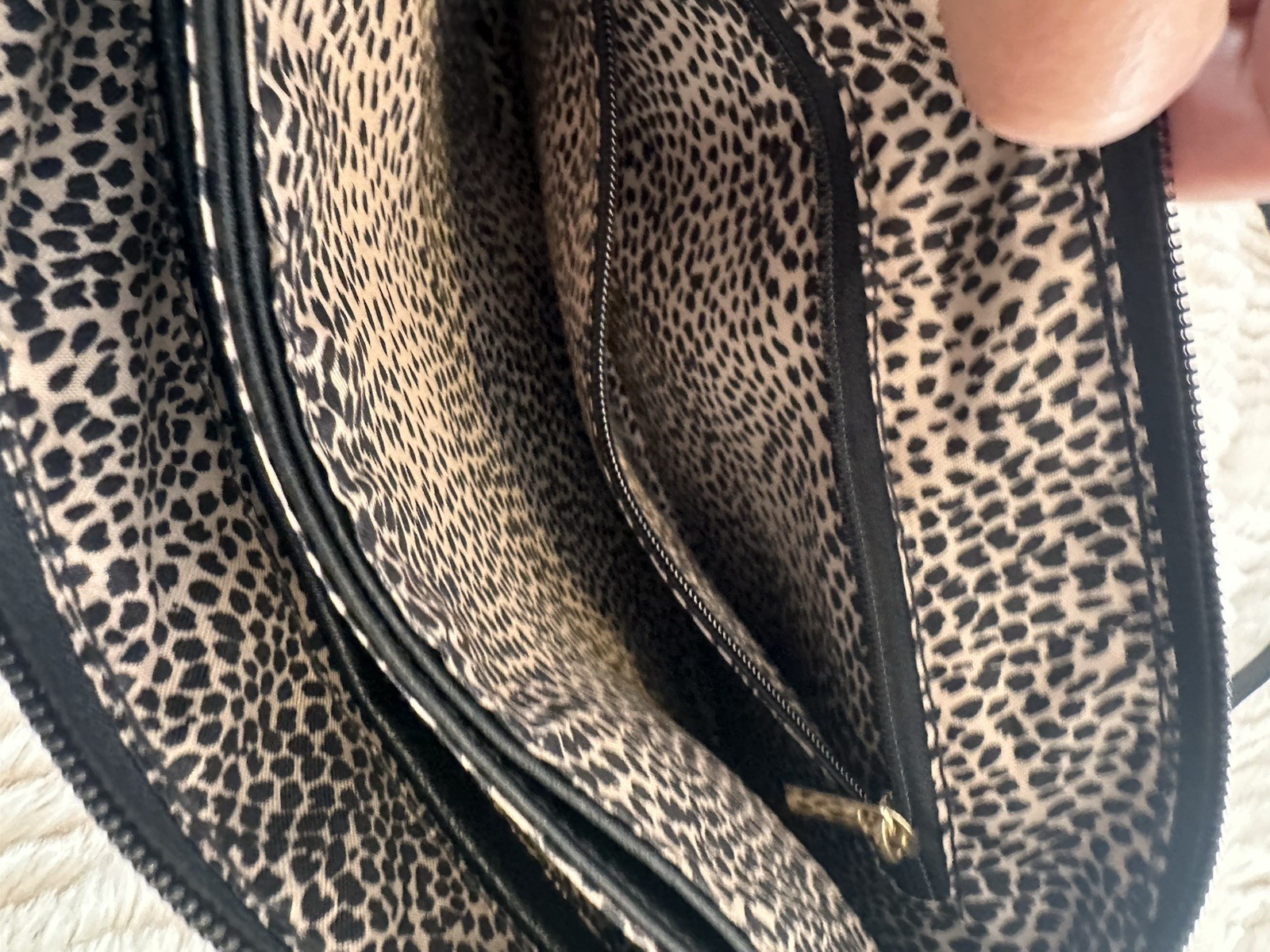 Alyssa Vegan Black Clutch Shoulder