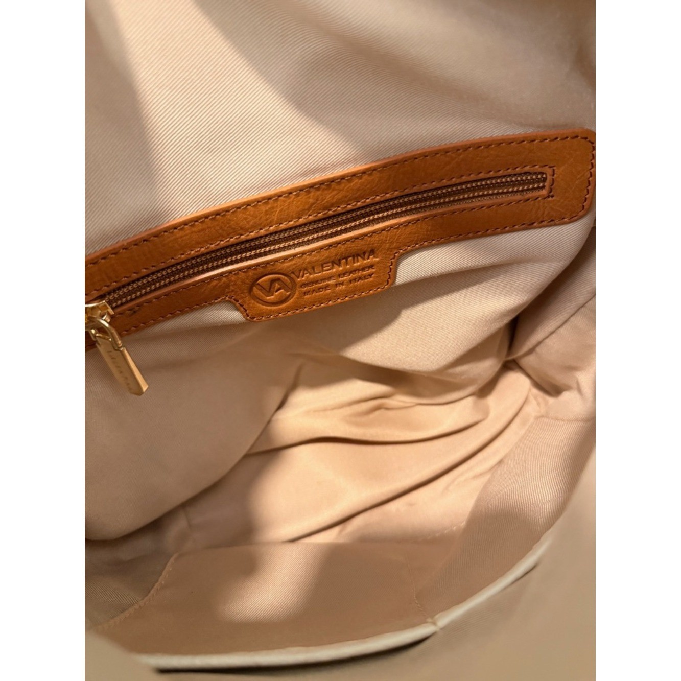 Valentina Leather and Straw Hobo Bag