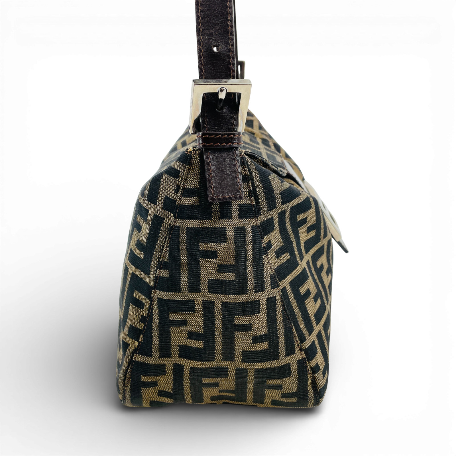 FENDI Zucca Canvas Mama Ladies One Shoulder