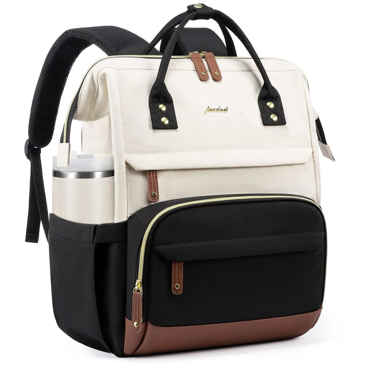 Laptop Backpack for Women Work: Travel Backpack for Teacher Nurse 15.6 inch Lapt