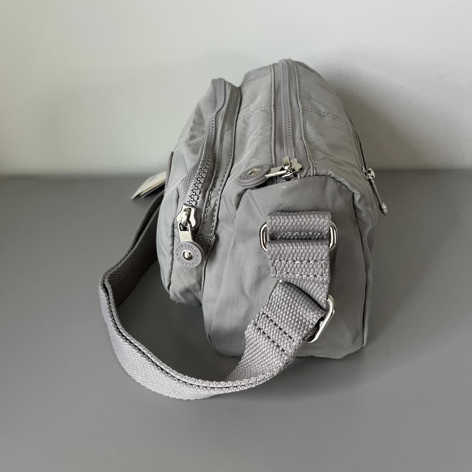 Kipling Reth Small Crossbody Bag in Rock Ash NWT
