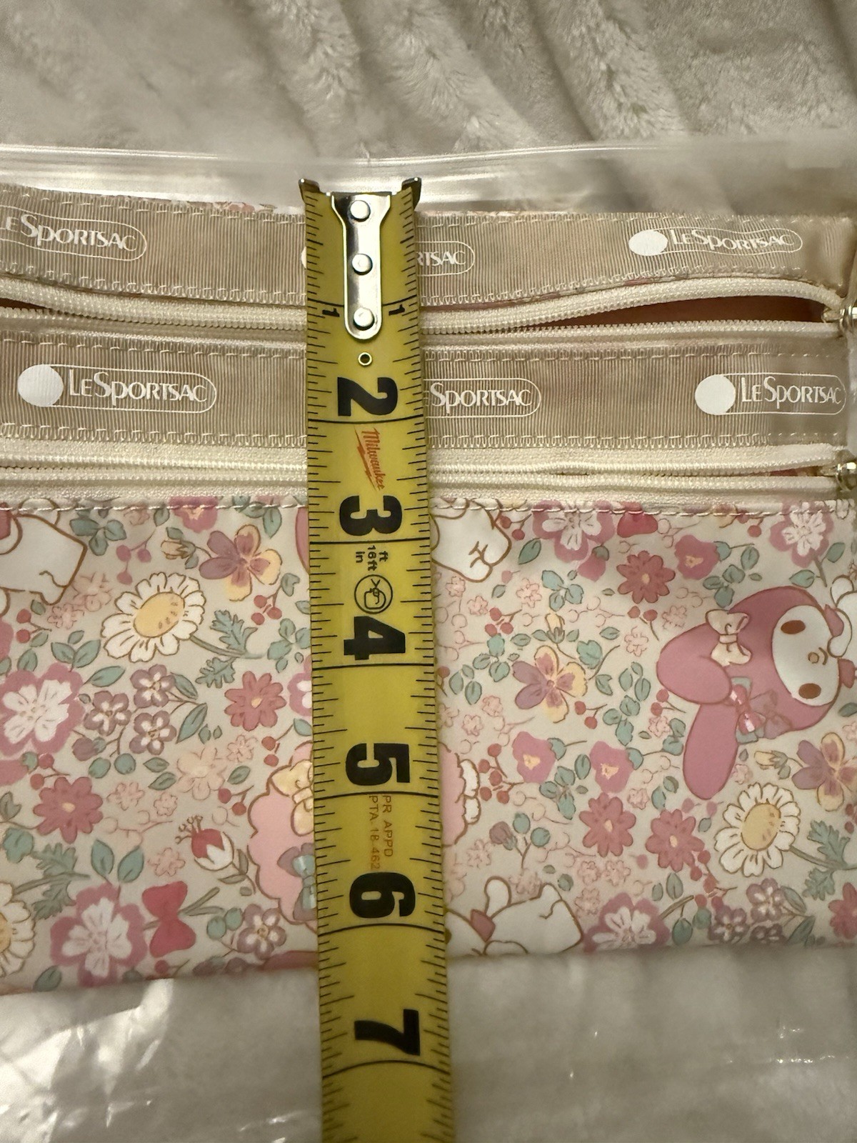 Lesportsac Melody 2zipper Wristlet Pouch NWT. Combine & Save Shipping $$