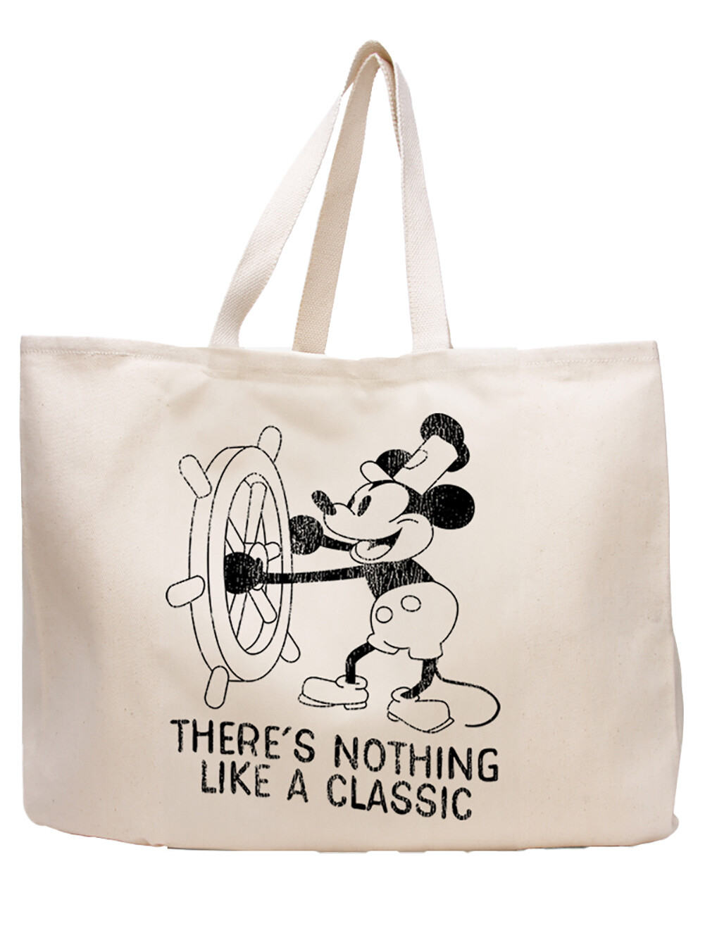 Steamboat Willie Tote Bag – Nothing Like A Classic Durable Cotton Twill Jumbo