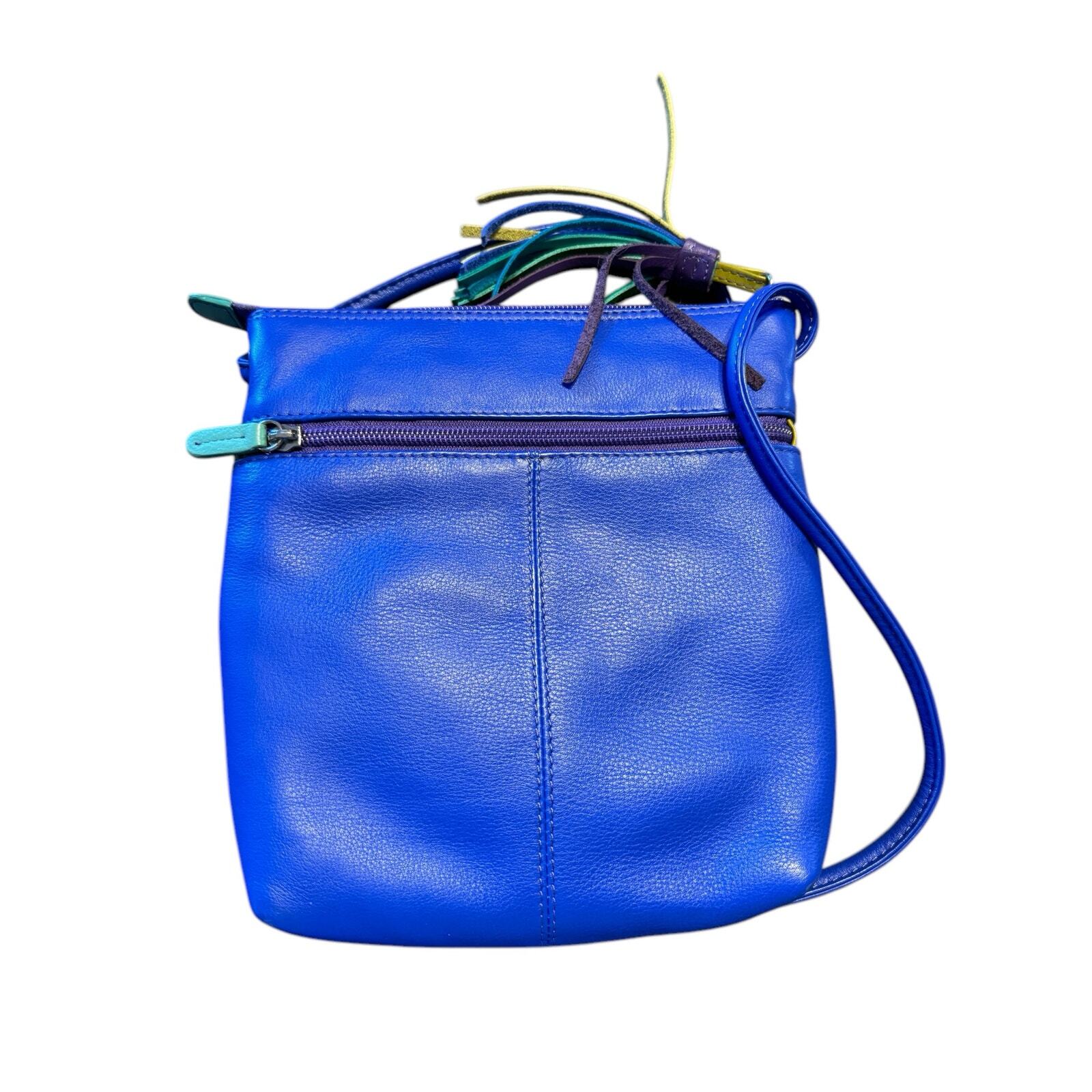 RFID Handbag Multicolored Blues