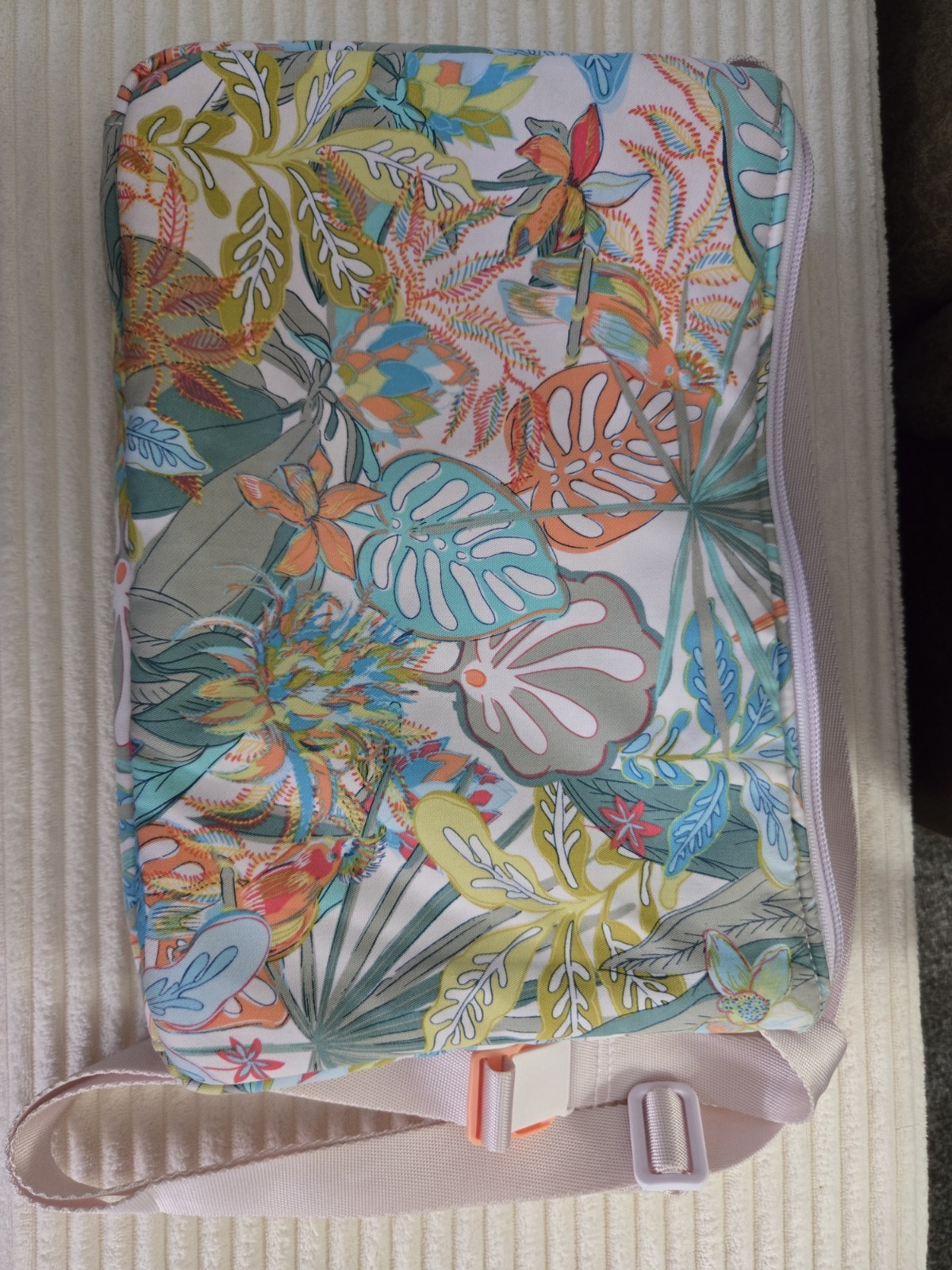 Vera Bradley Rain Forest Canopy Utility Small Crossbody Bag