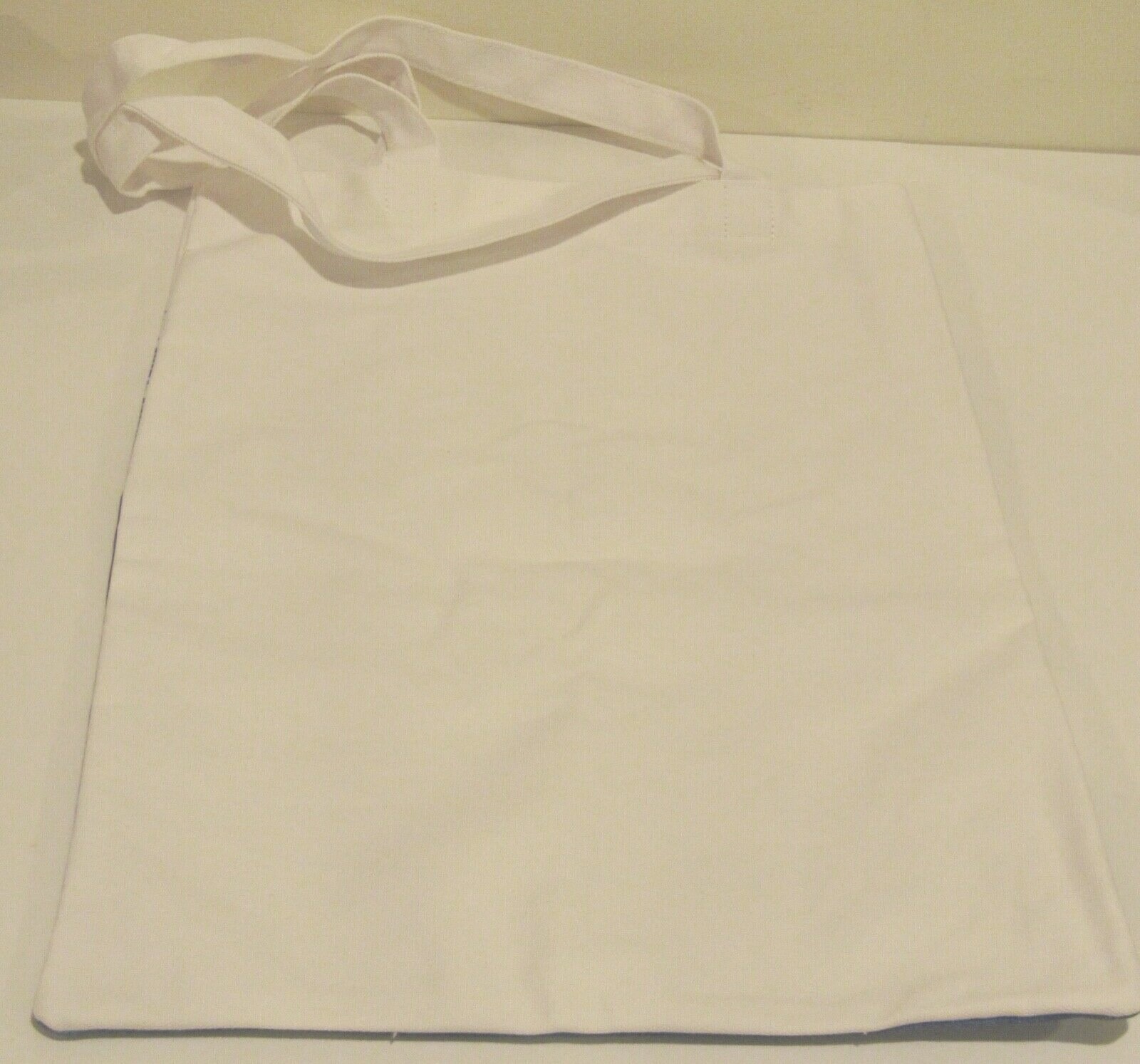 Bobbi Brown Blue White Wave Tote Bag NEW Cotton Canvas Beach Gym School 13.5×16