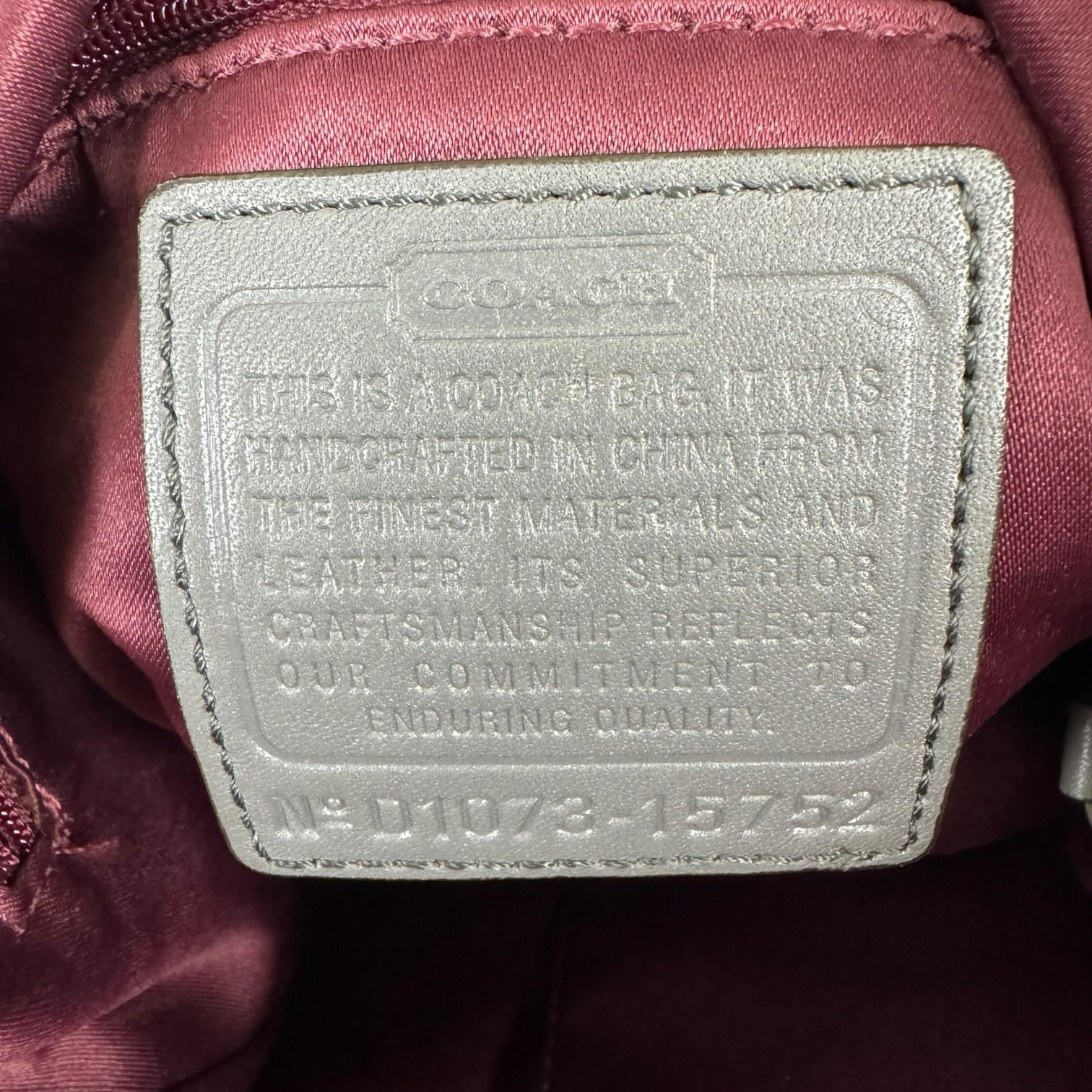 Coach Gray/Silver Canvas Mia Signature Lurex Shoulder Crossbody Bag 15752