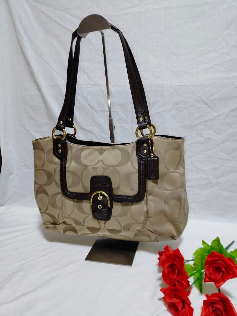 Excellent condition COACH Shoulder Bag Handbag Soho 25294 22a