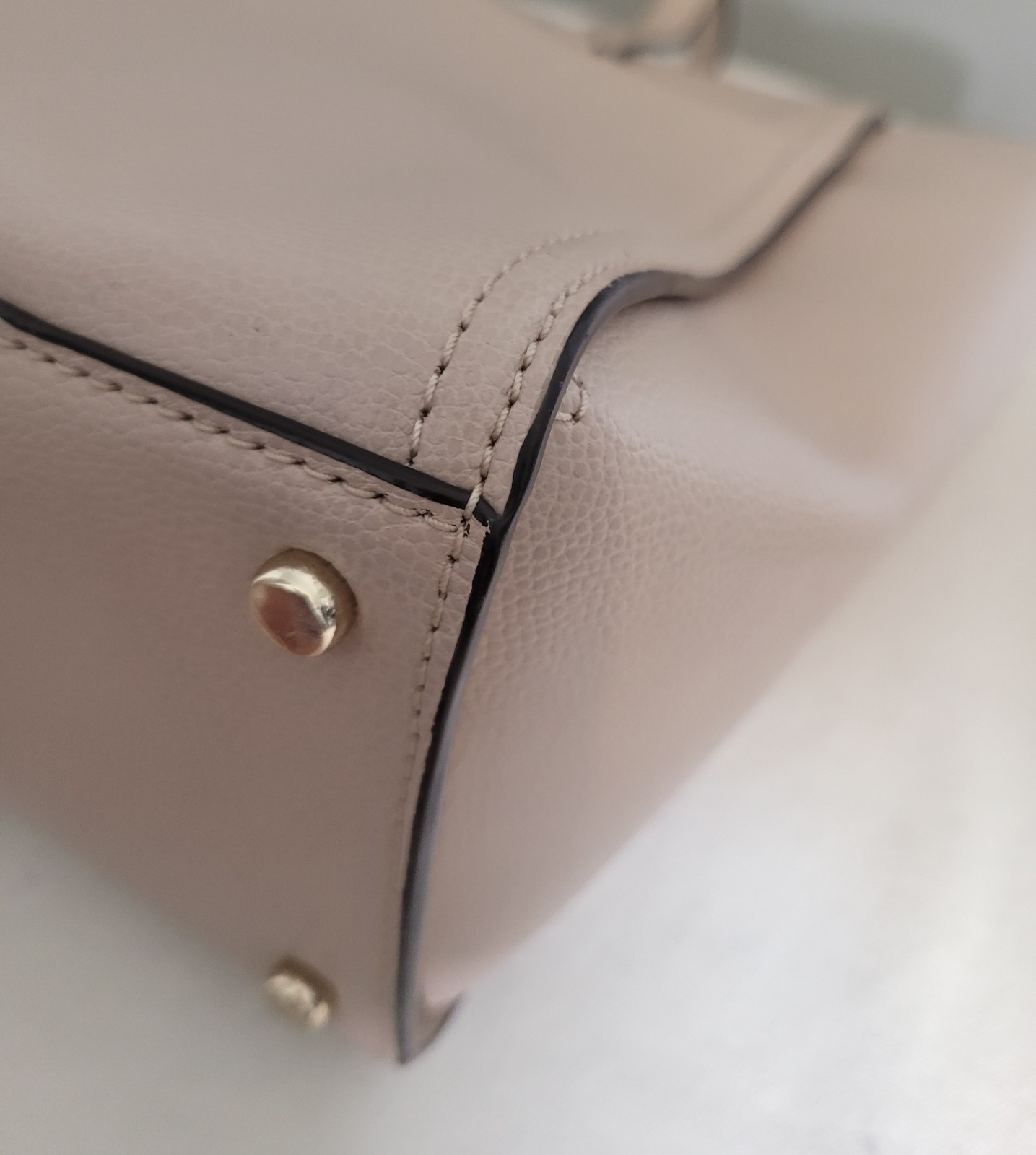 Kate Spade Patterson Drive Blush Pink Leather Satchel Tote Crossbody Bag