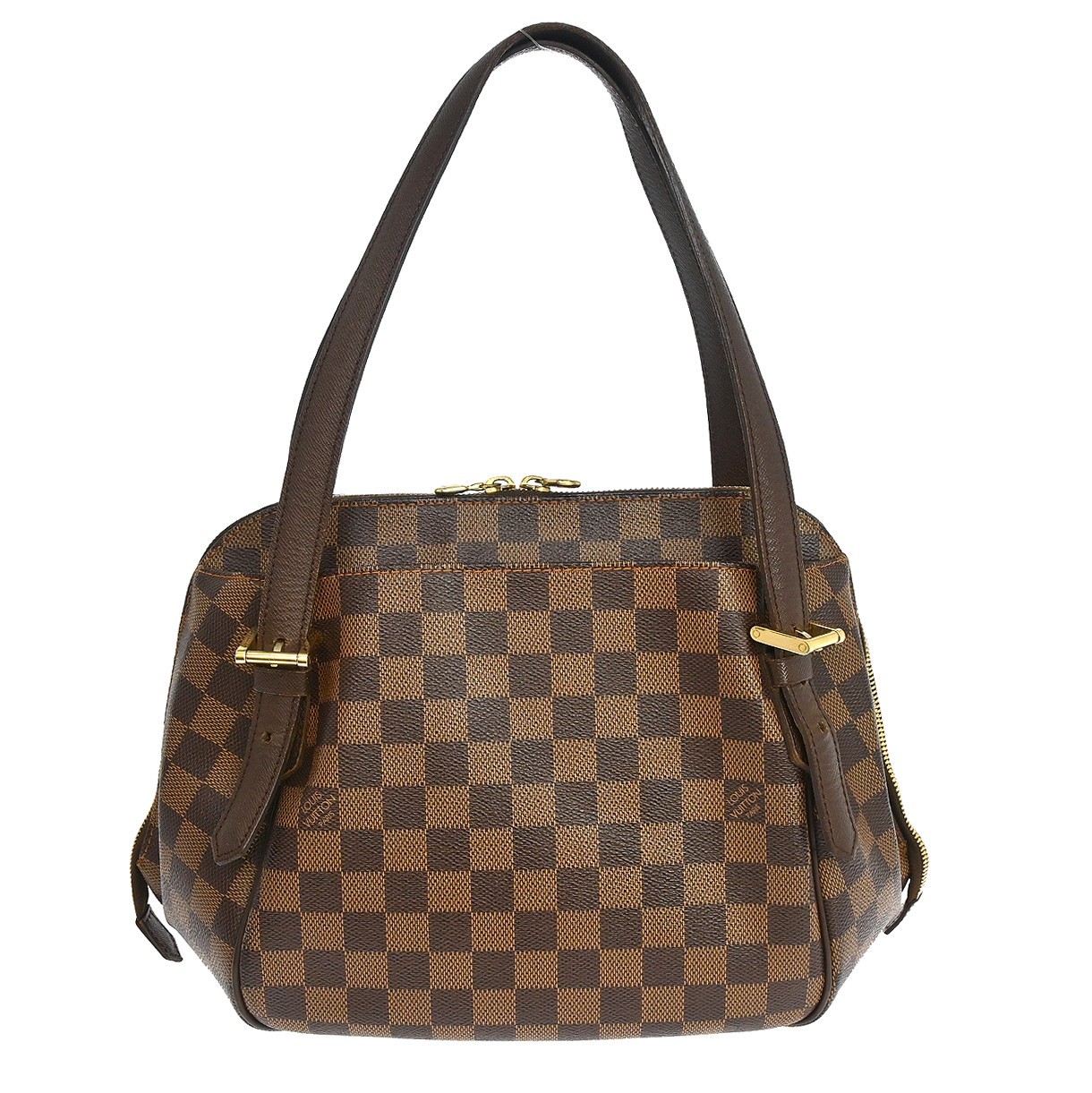 Best04 LOUIS VUITTON DAMIER BELEM MM HANDBAG N51174 AR1004 NQ07825