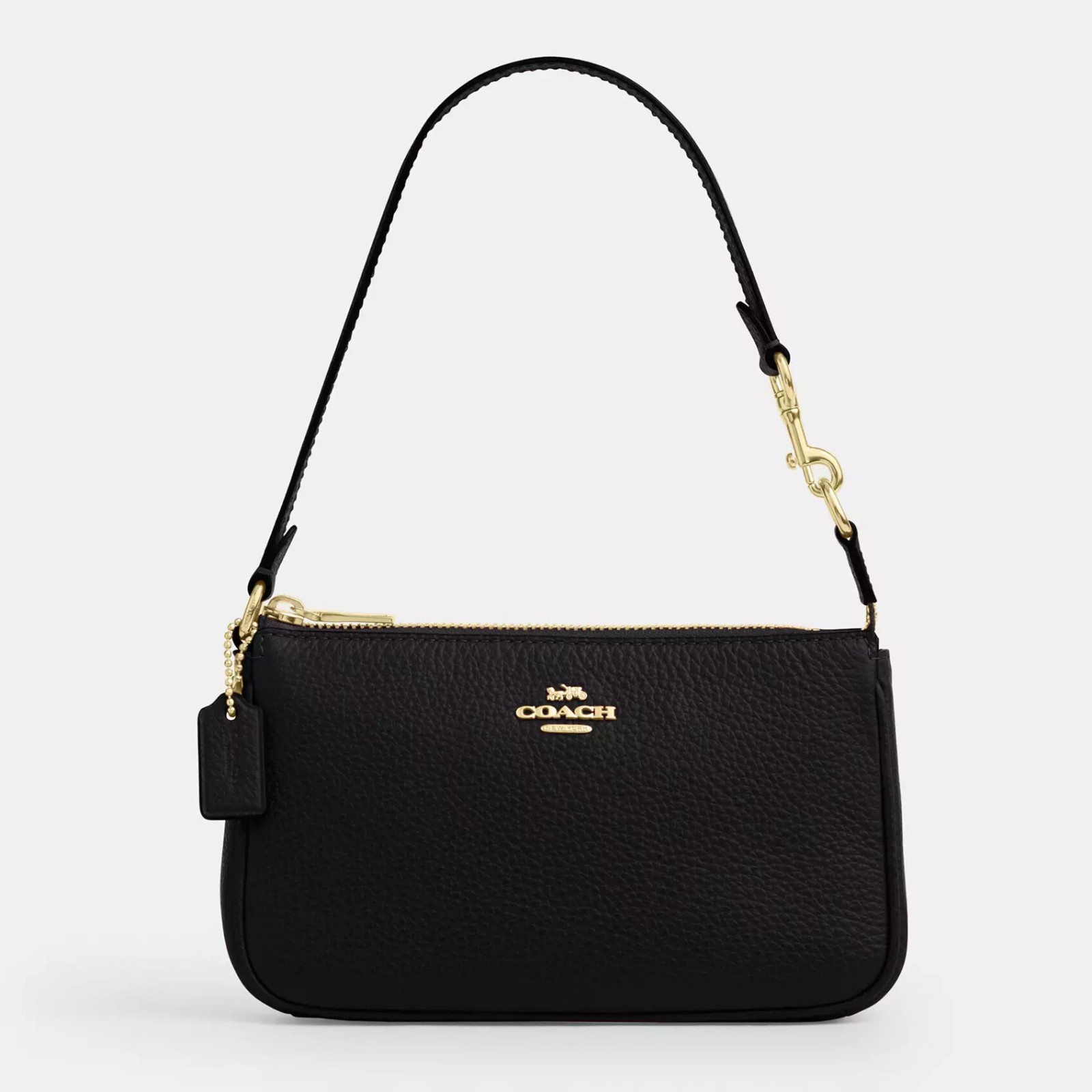 Coach Nolita19 in Black Leather Classic Elegant NWT