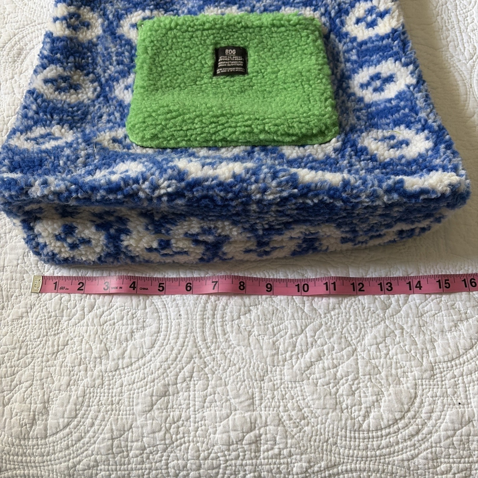 Urban Outfitters BDG Fleece Sherpa Tote Bag