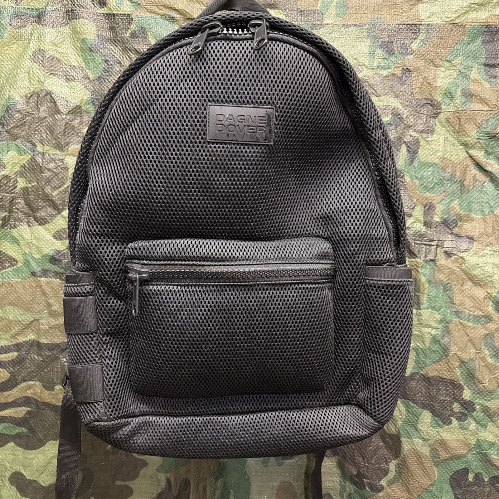 Dagne Dover Dakota LARGE Air Mesh Backpack – Onyx Black