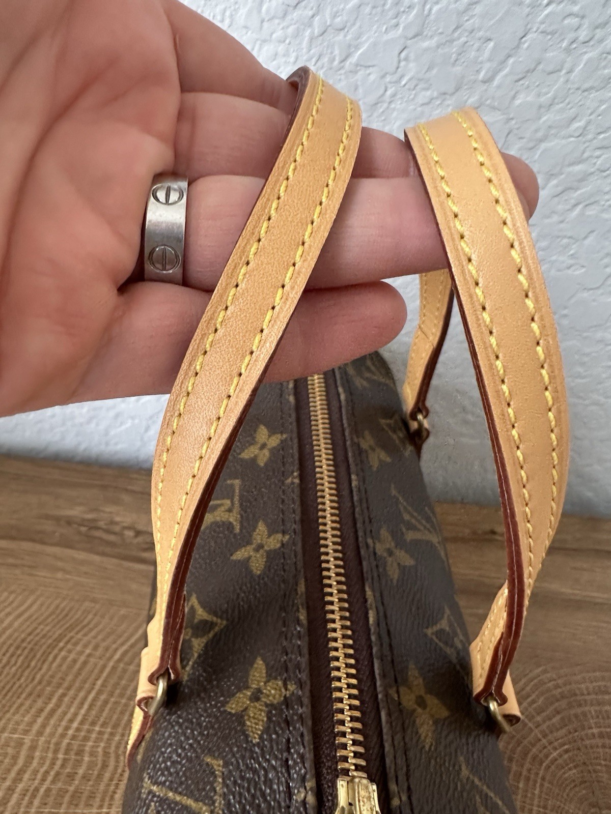 Louis Vuitton Papillon Handbag Monogram Canvas 19 Bag