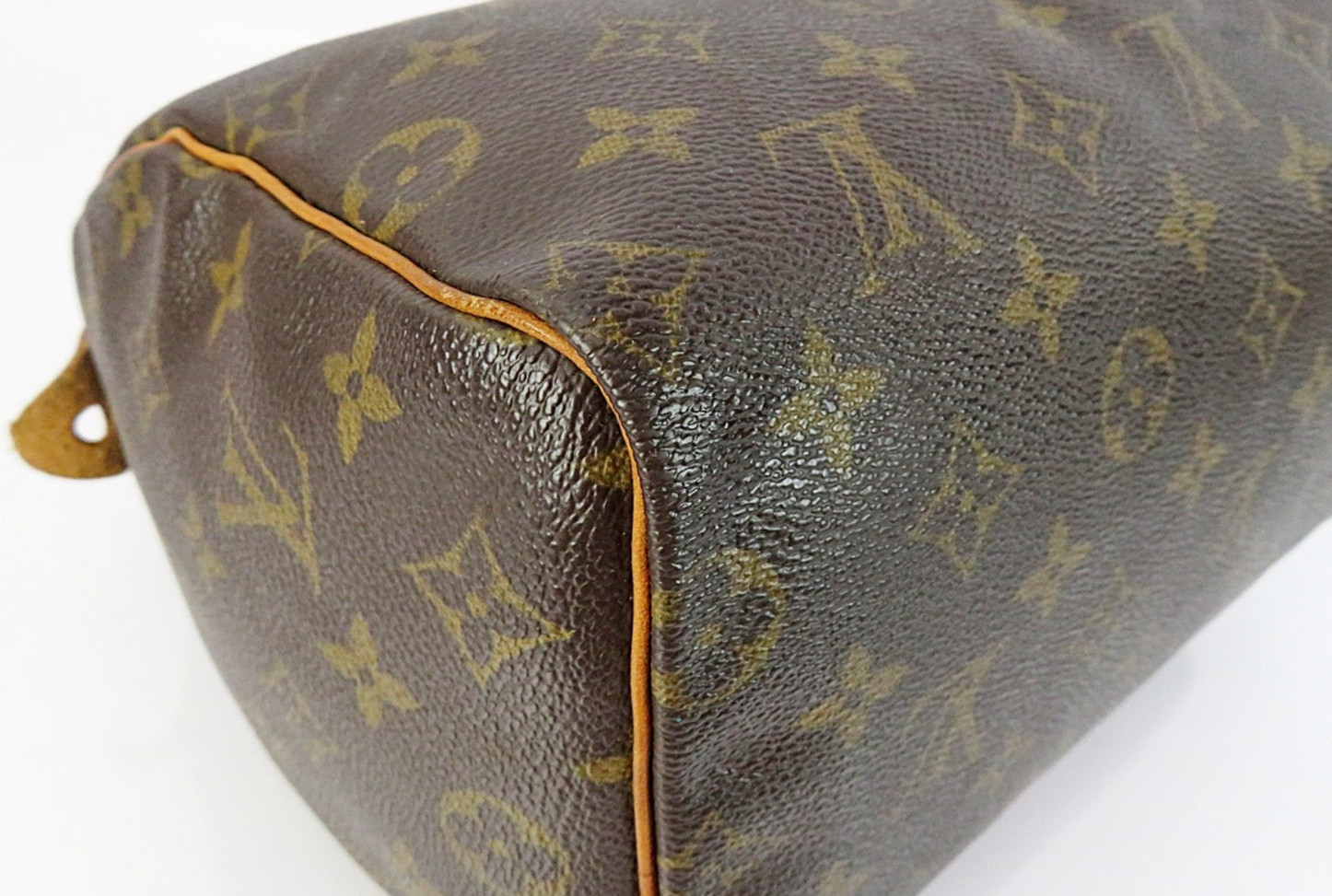 Authentic LOUIS VUITTON Speedy 25 Monogram Boston Handbag Purse #64201