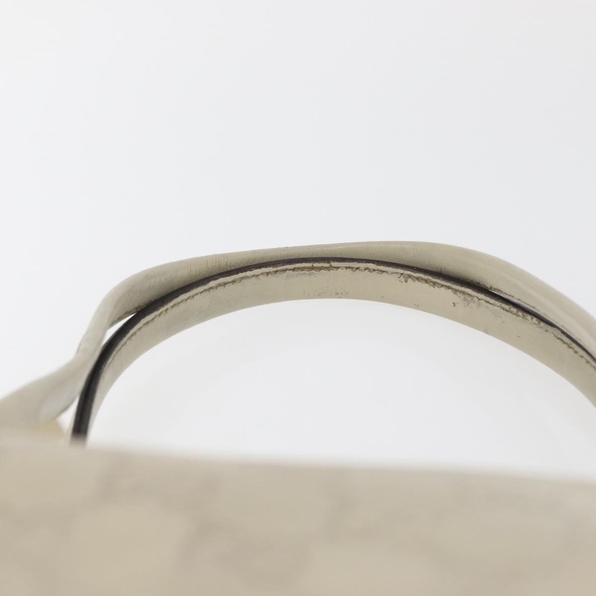 GUCCI GG Canvas Guccissima Princess Bag Leather Ivory Gold 163805 Auth 176193