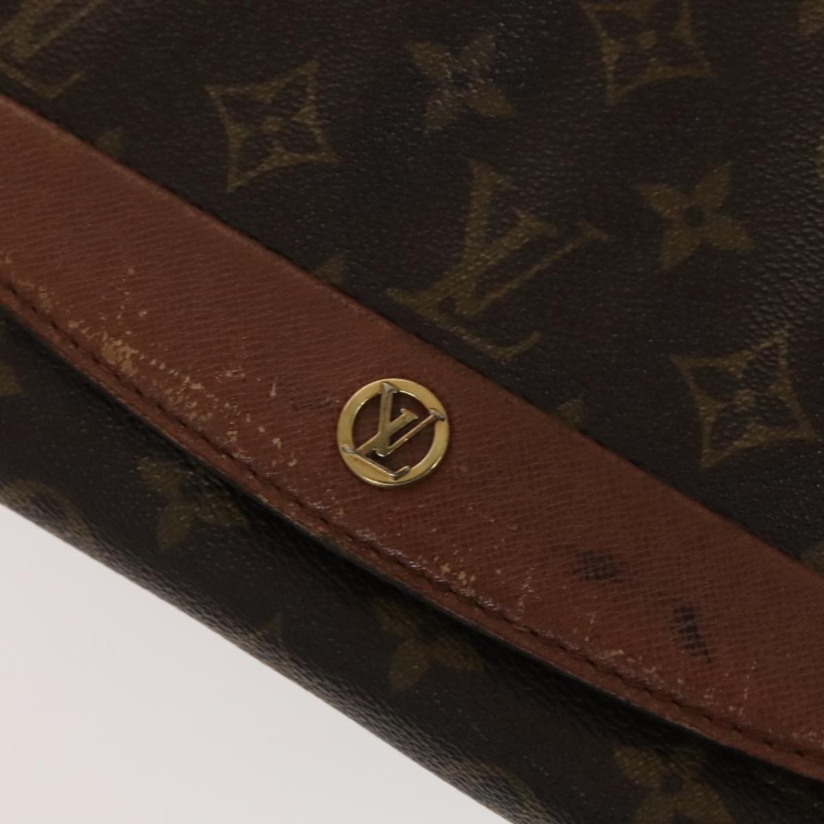 LOUIS VUITTON Monogram Bordeaux 24 Shoulder Bag M51798 LV Auth bs21444