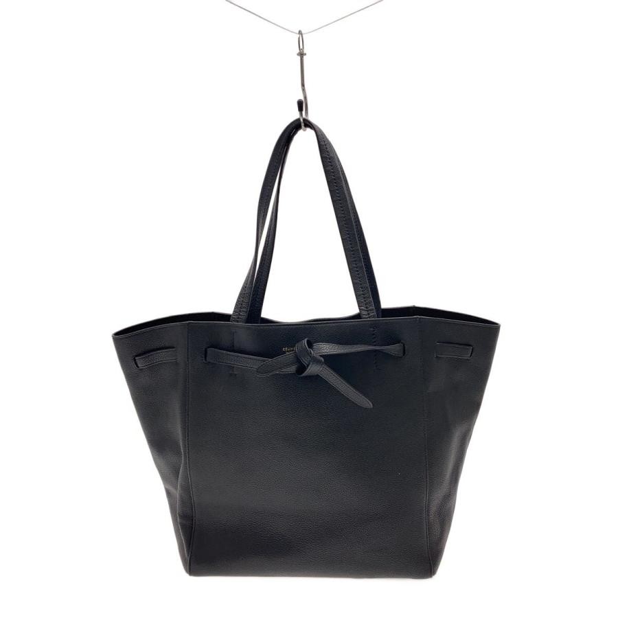 CELINE Bag: Tote Black W27.5-45H29.5D16.5cm w/o accessories;