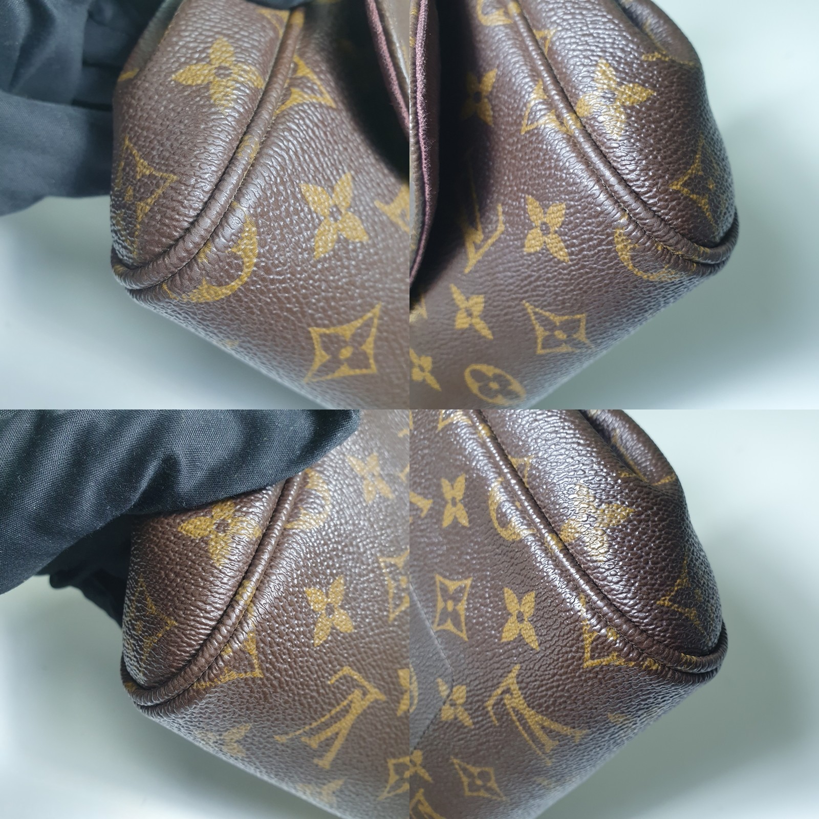 Authentic Louis Vuitton Favorite MM Monogram M40718 Genuine With Invoice LF302