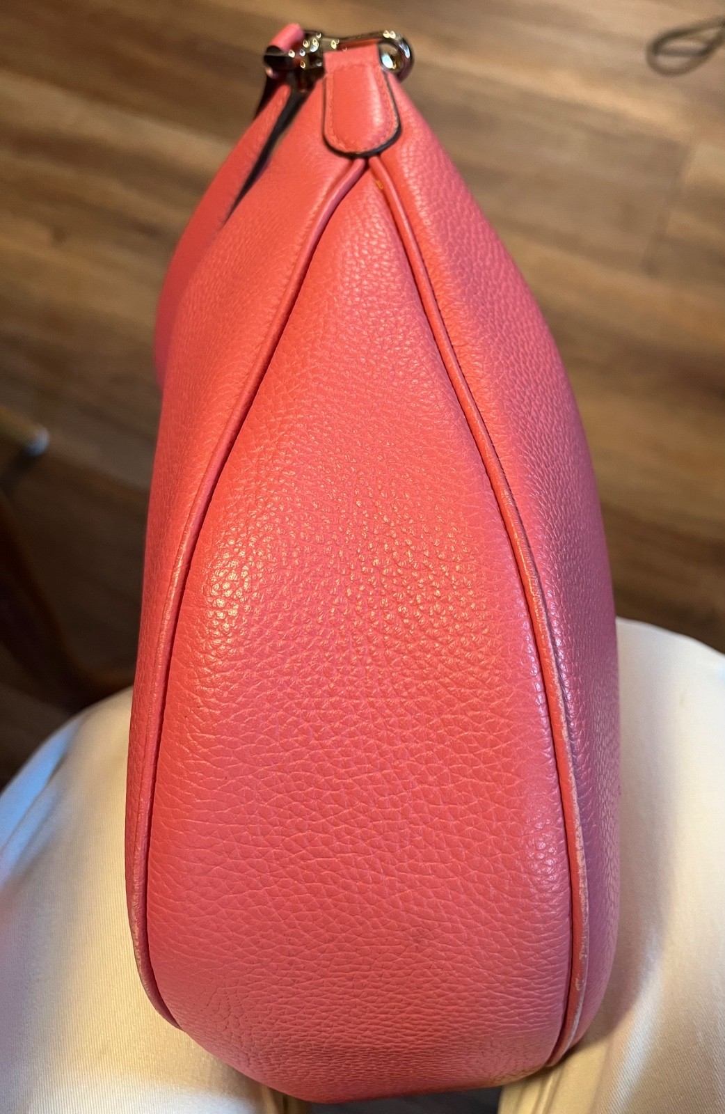 Kate Spade New York Weston Shoulder Bag in a Rosey Pink Pebbled Leather