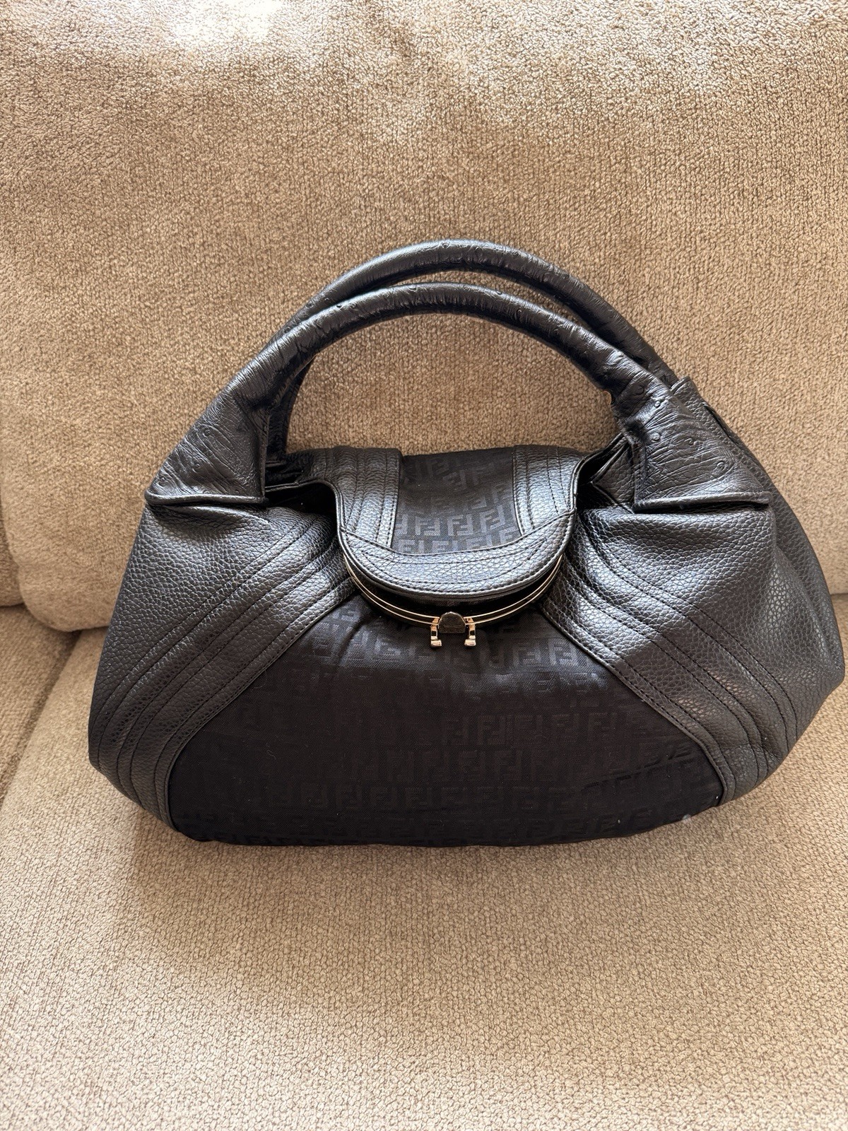Fendi Leather Spy Bag