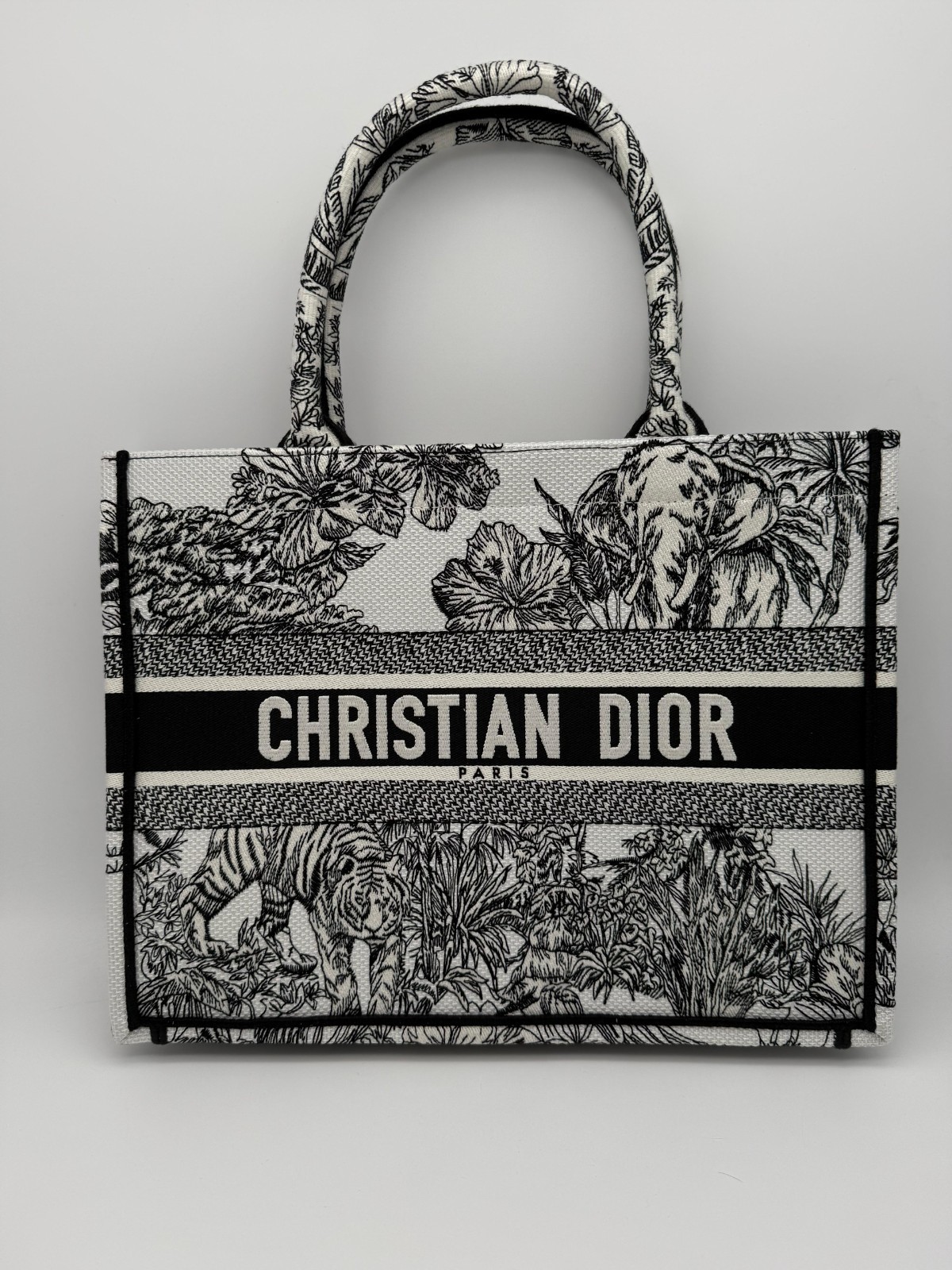 BOOK TOTE VOYAGE – White and Black