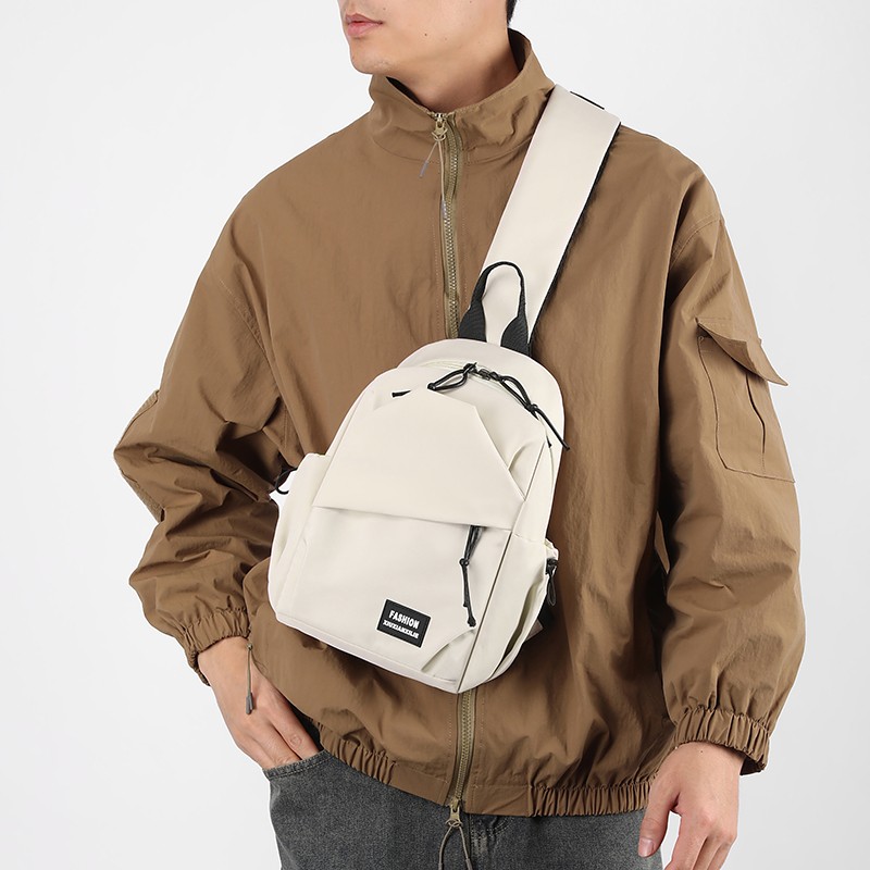 Women Men Sling Bag Chest Fanny Packs Cross Body Travel Shoulder Backpack Sports