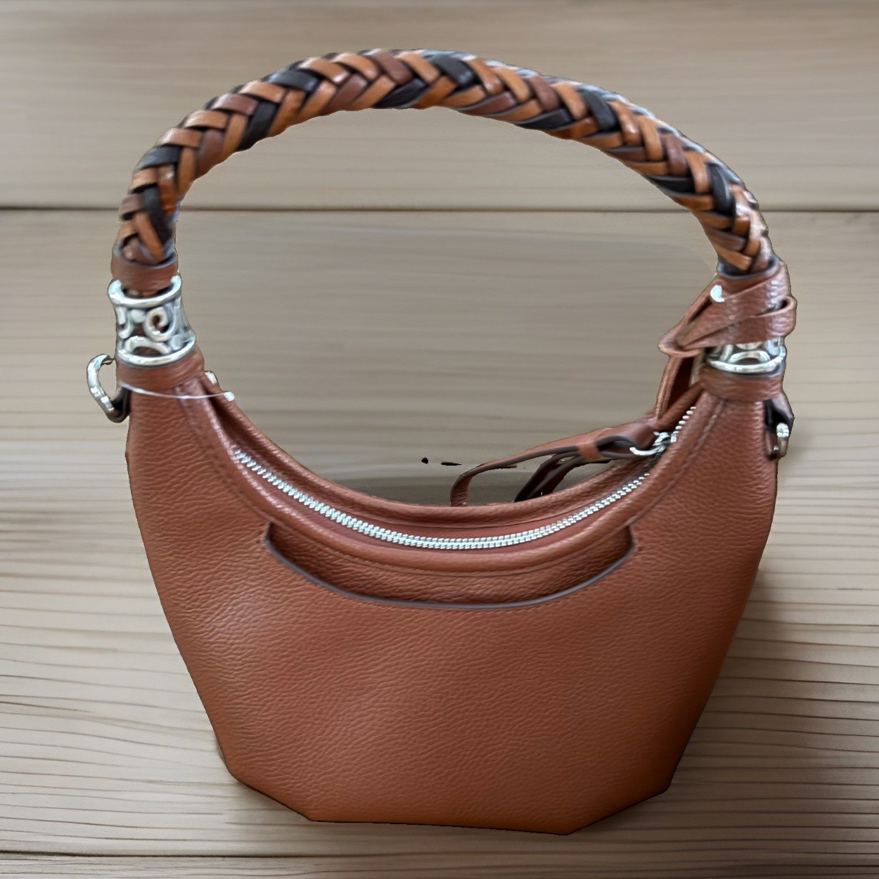 NEW Brighton Shelby Small Hobo – Bourbon- W/Box, Tags, Dust Bag