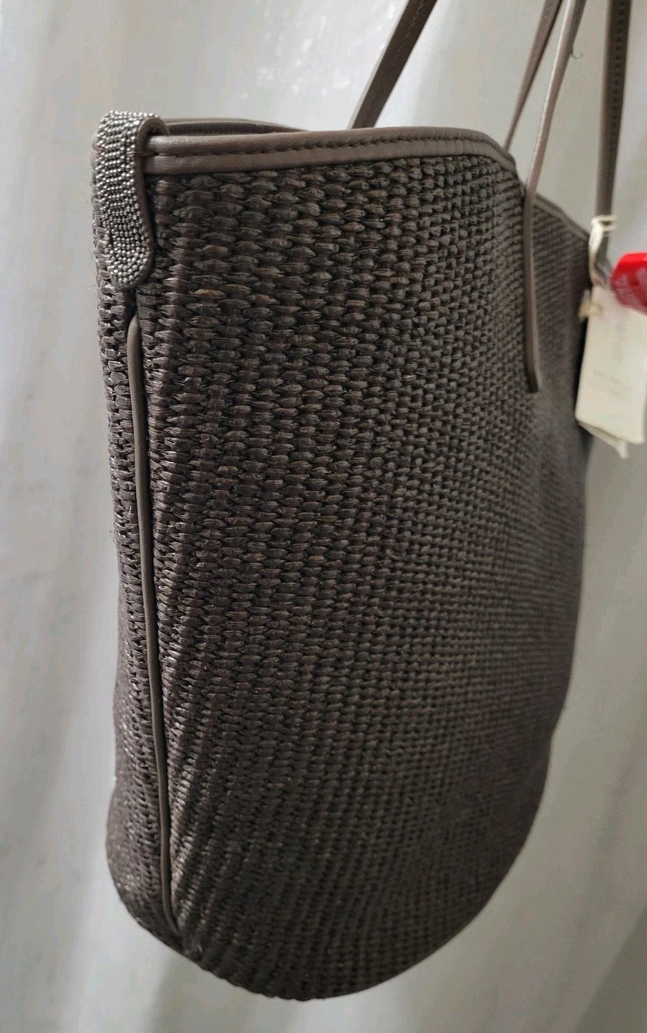 2995$ Brunello Cucinelli Womens Brown Tote/ Shopper Bag .Made In Italy
