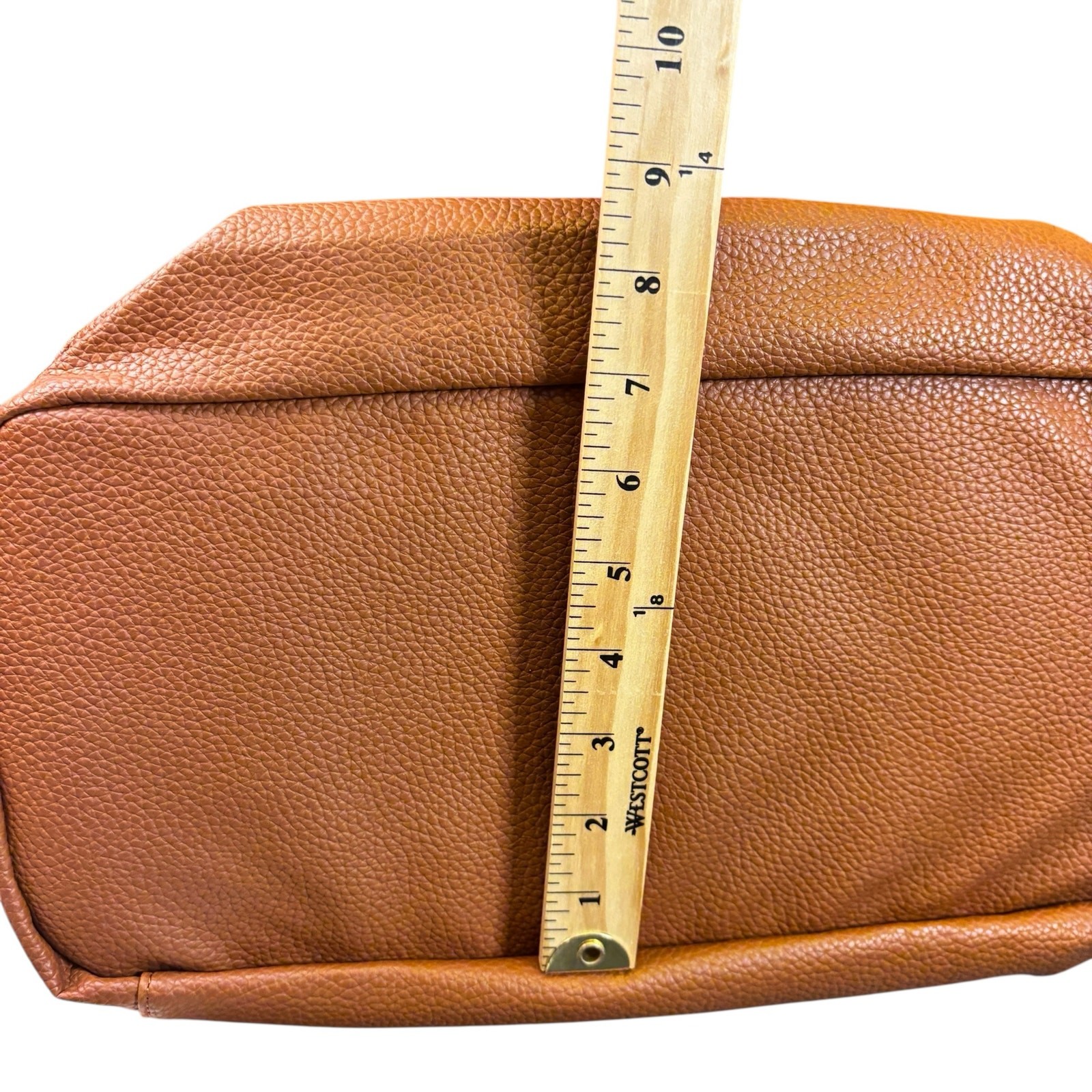 Graf Lantz Canvas & Leather Tote Bag | Cream Tan Carryall Crossbody Detach Strap
