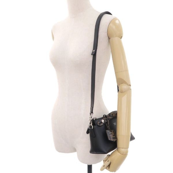 Fendi Shoulder Bag By The Way Small Color Black Size Width 7.9 inches Women 99