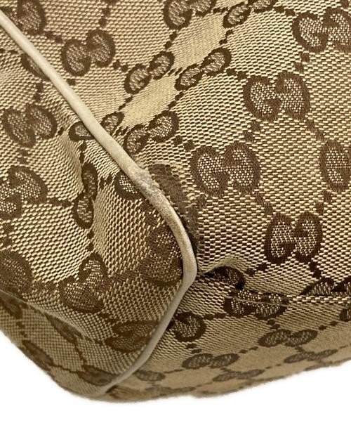 GUCCI Sukey GG Canvas Handbag beige 211944