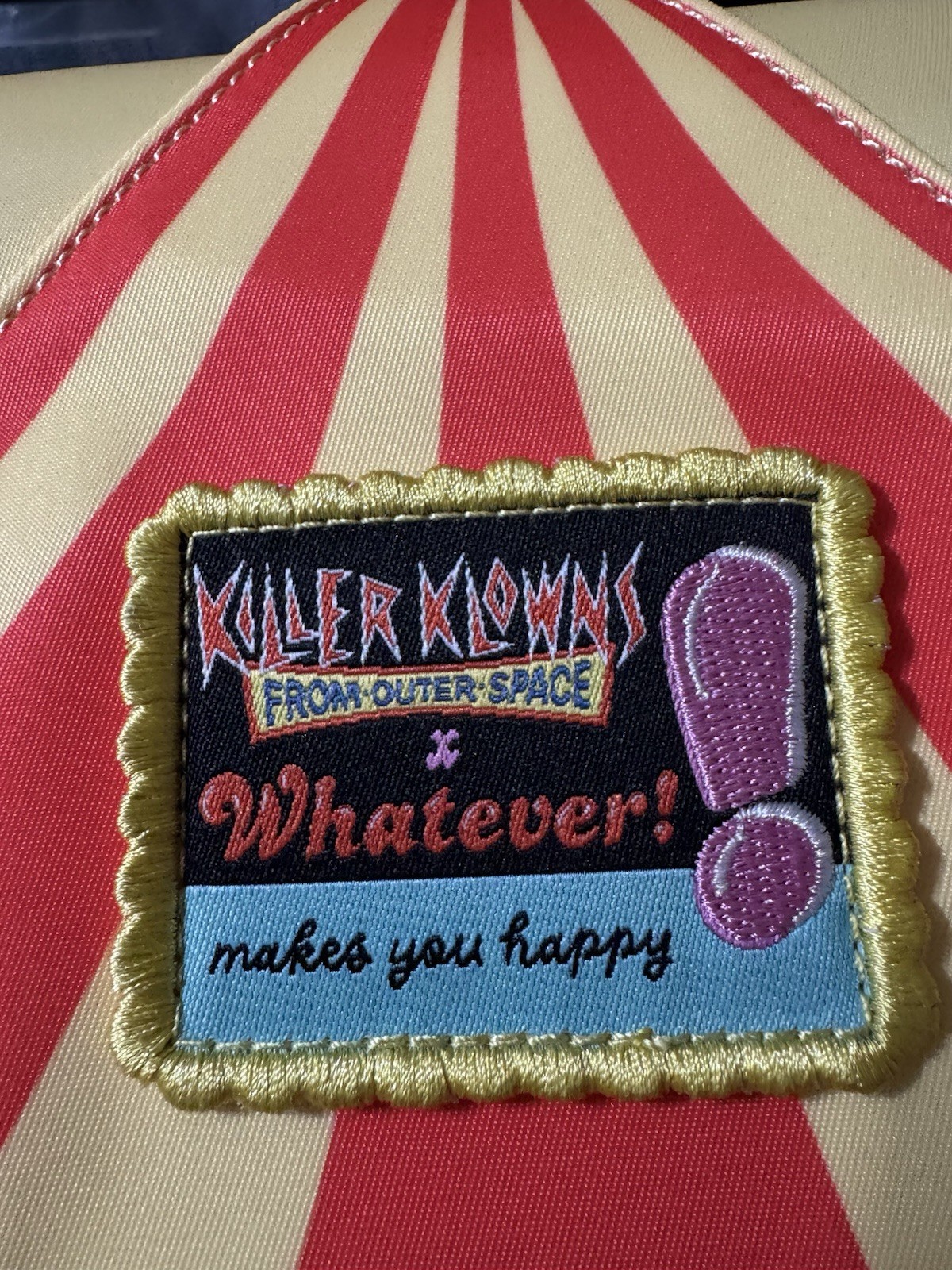 KILLER KLOWNS Outer Space Whatever Makes You Happy Crossbody Big Top Tent Bag