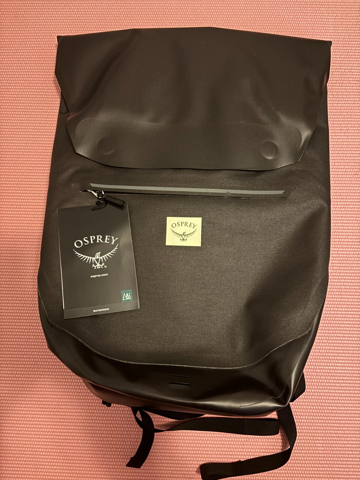 Osprey Arcane Roll Top Waterproof 25 Pack, Stonewash Black, new with tags