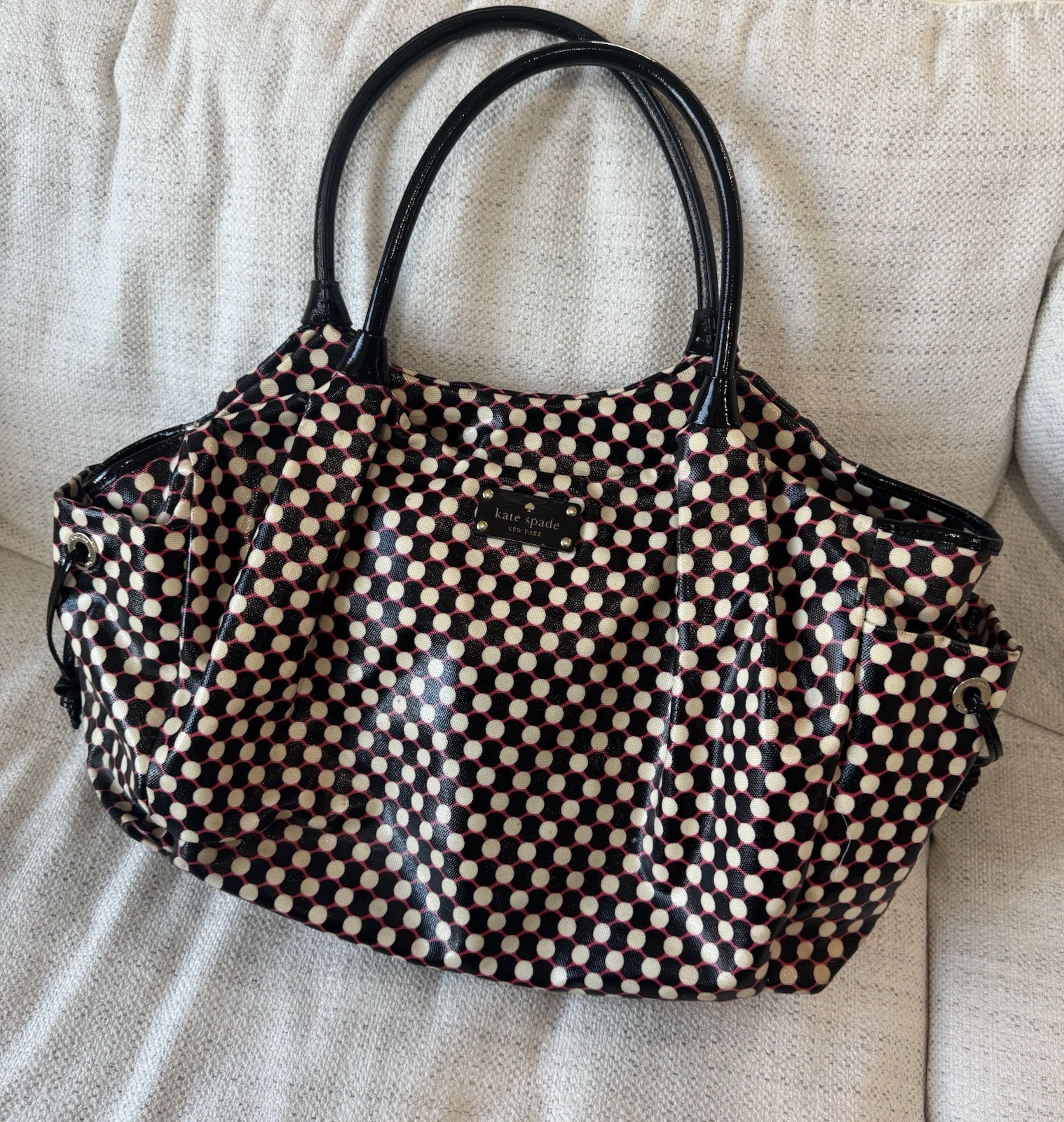 Kate Spade New York Dundee Drive Stevie Bag Tote Diaper Bag Large